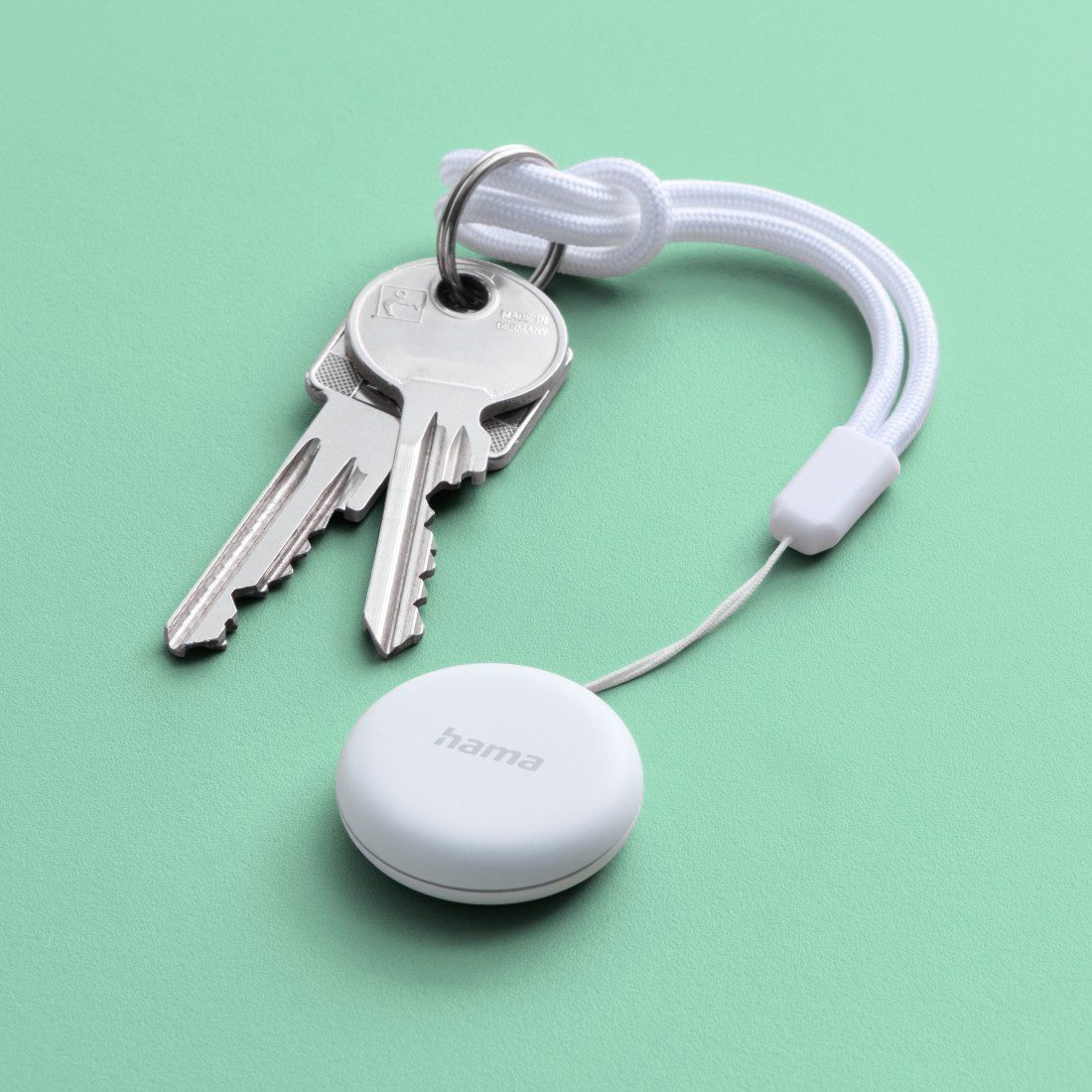 Hama Schlüsselfinder für Android „Mein Gerät finden“-App (Bluetooth, Alarm) GPS-Tracker (AirTag Alternative, Tracker)
