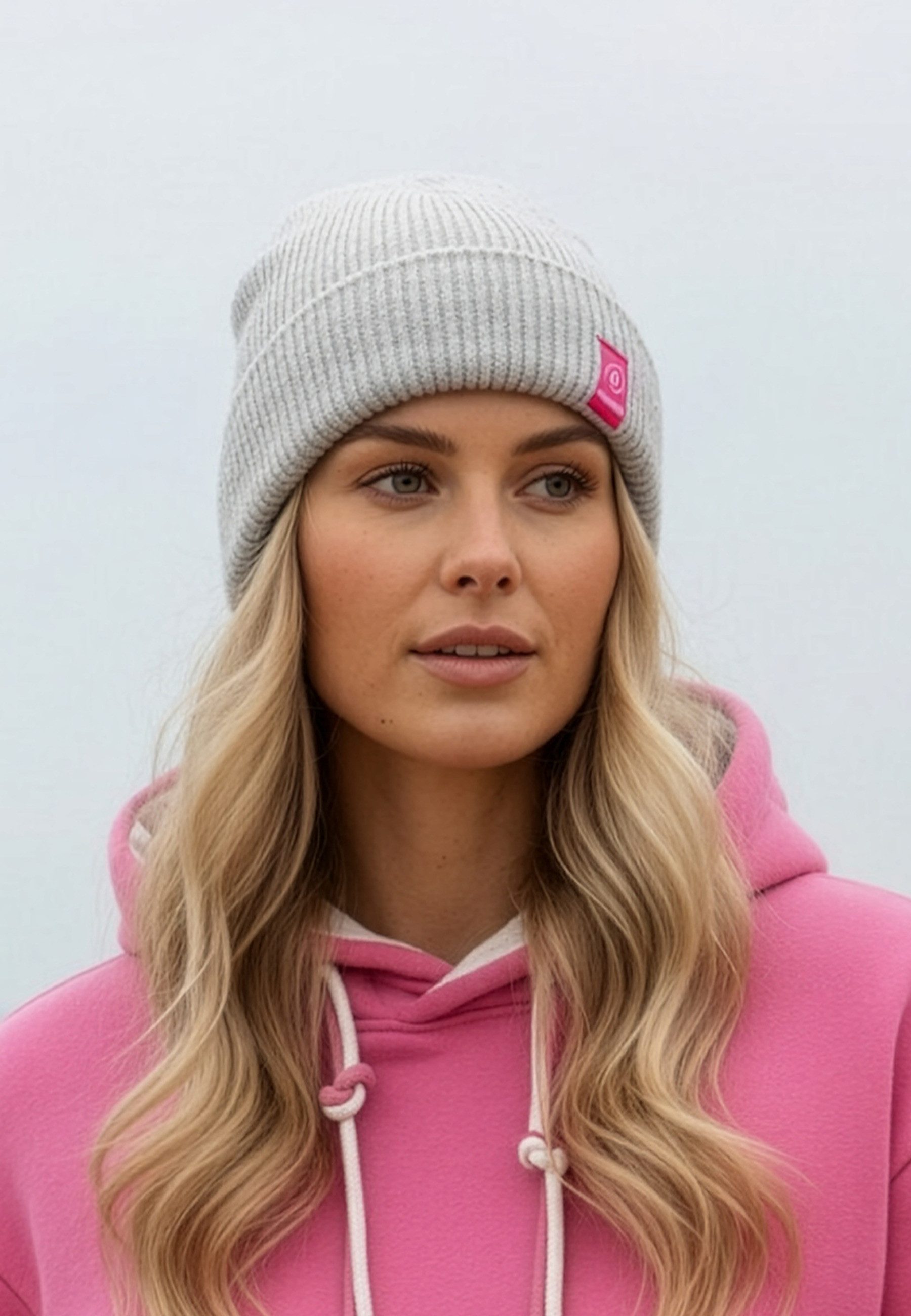 salzhaut Beanie IBETSJE Damen Onesize salzhaut – nordisch frisch, lässig und frech für jeden Tag!