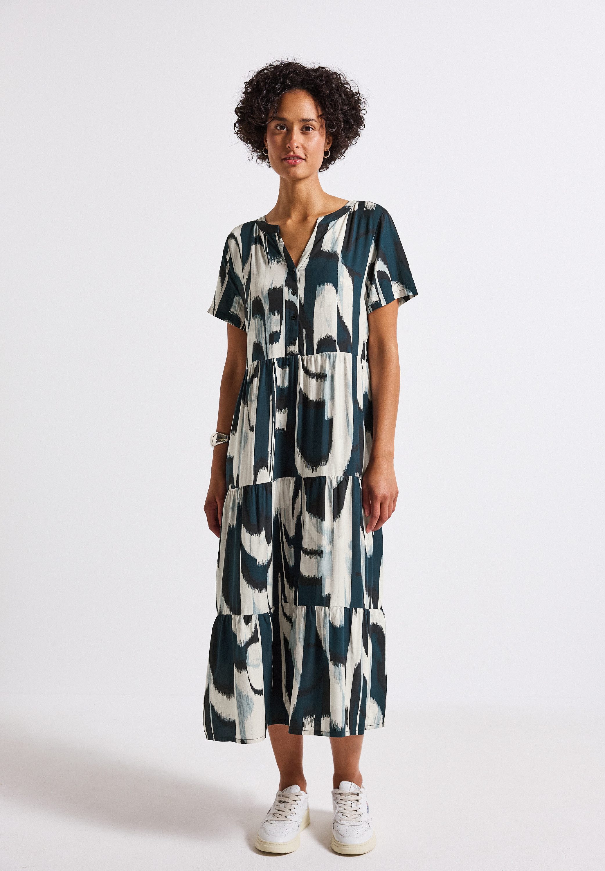 STREET ONE Midikleid aus Viskose günstig online kaufen