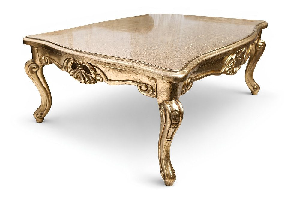JVmoebel Couchtisch Eleganter Barock Tisch in edlem Design mit hochwertiger Oberfläche (1-St., Couchtisch), Made in Europa