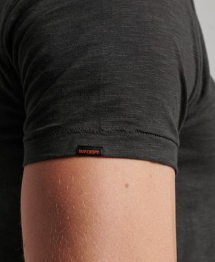 Superdry T-Shirt STUDIOS V NECK TEE Washed Black