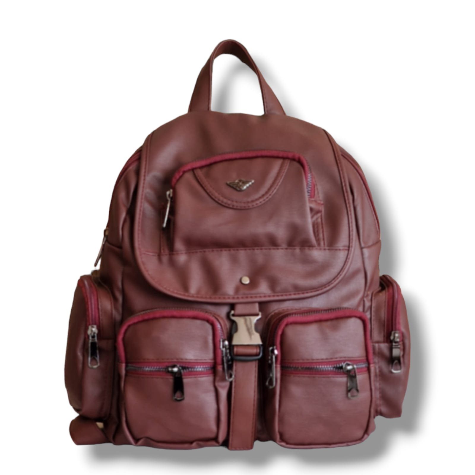 rot Allrounder, Rucksack Kunstleder hochwertiger