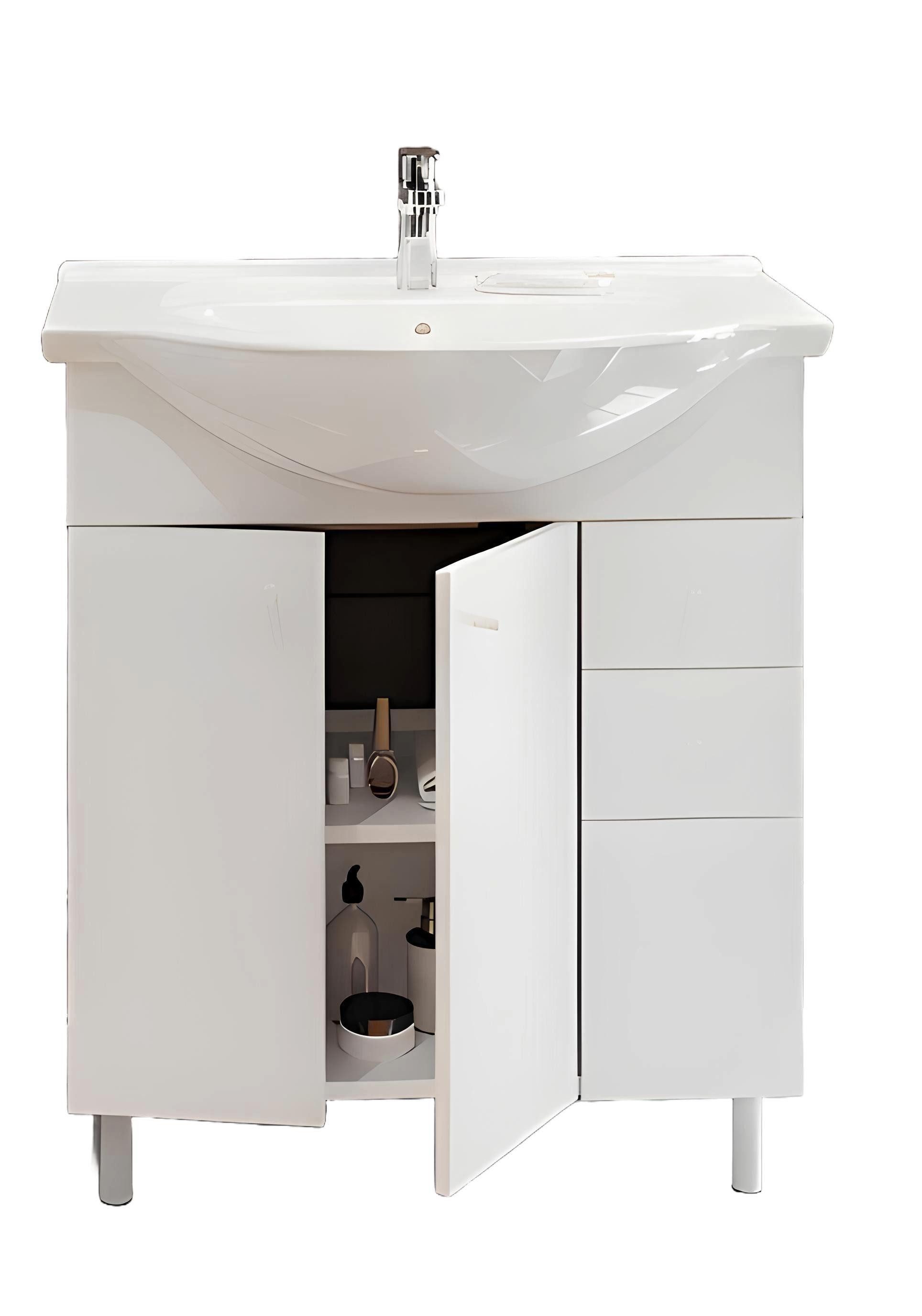 Mehrzweckschrank Badezimmerschrank Waschbeckenschrank Unterschrank Badunterschrank