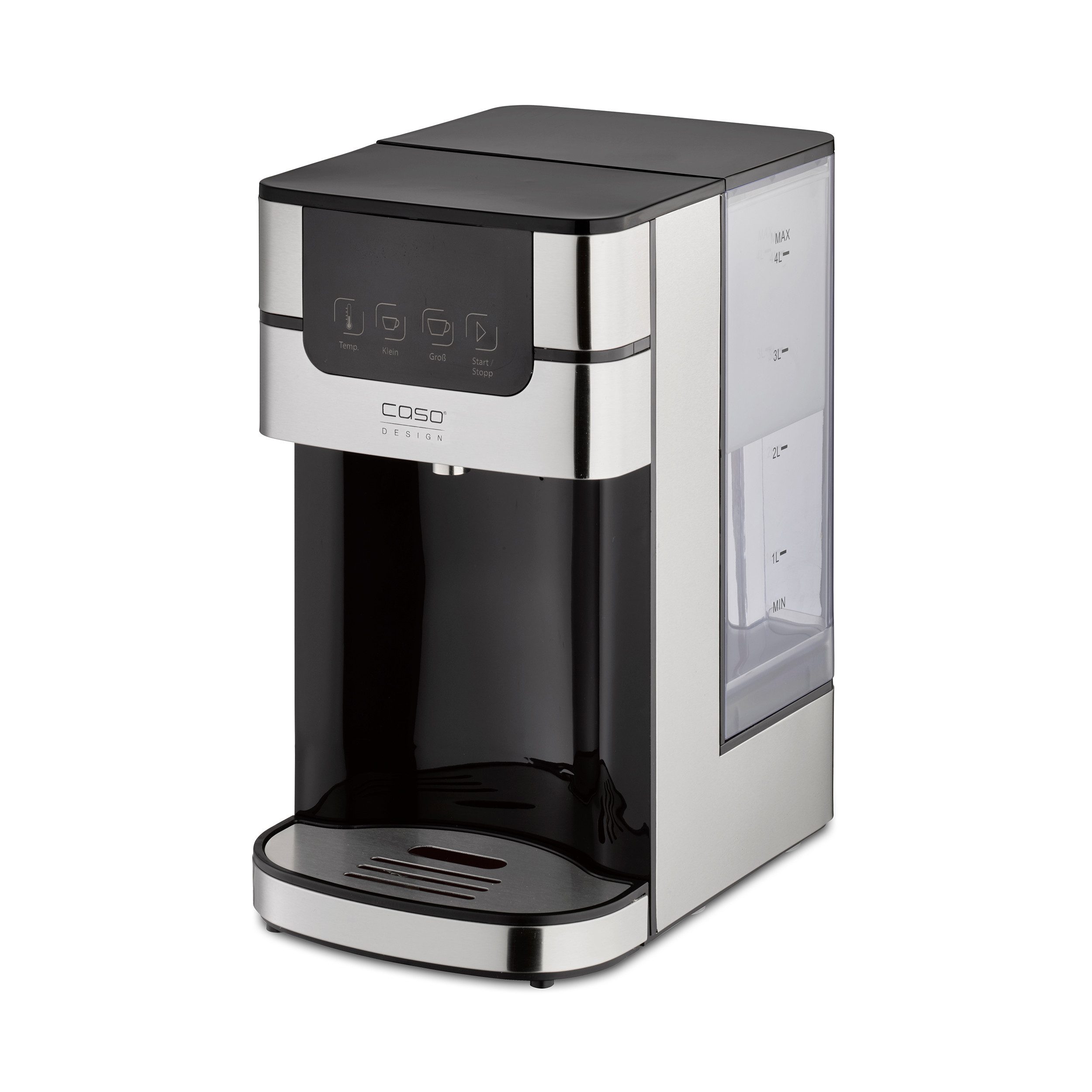 Caso Heißwasserspender PerfectCup 1000 Pro, 2600 W, Edelstahloptik, 4 Liter Wassertank