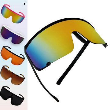 duomio Sonnenbrille Speedy Sunglasses Schnelle Sonnenbrille Vintage Sport Herren Damen