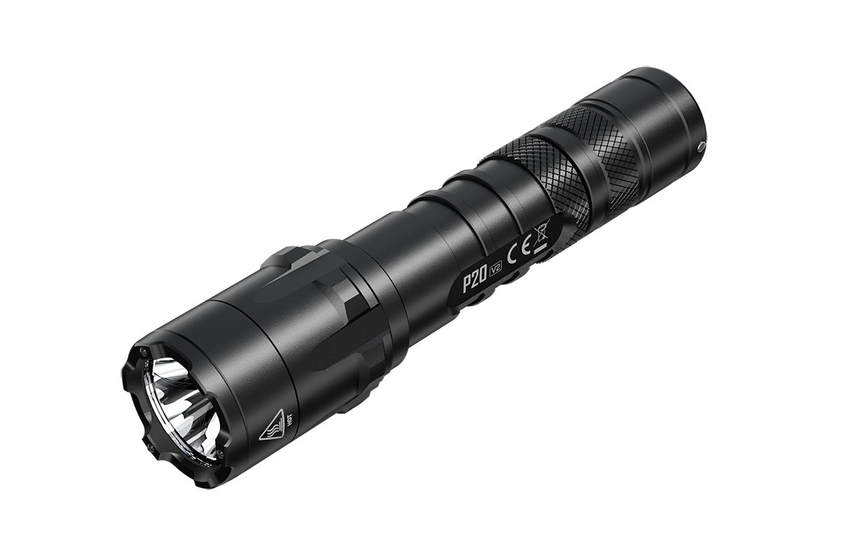 LED Nitecore Nitecore LED-Taschenlampe, V2 1100 Lumen, P20 Taschenlampe taktische Taschenlampe