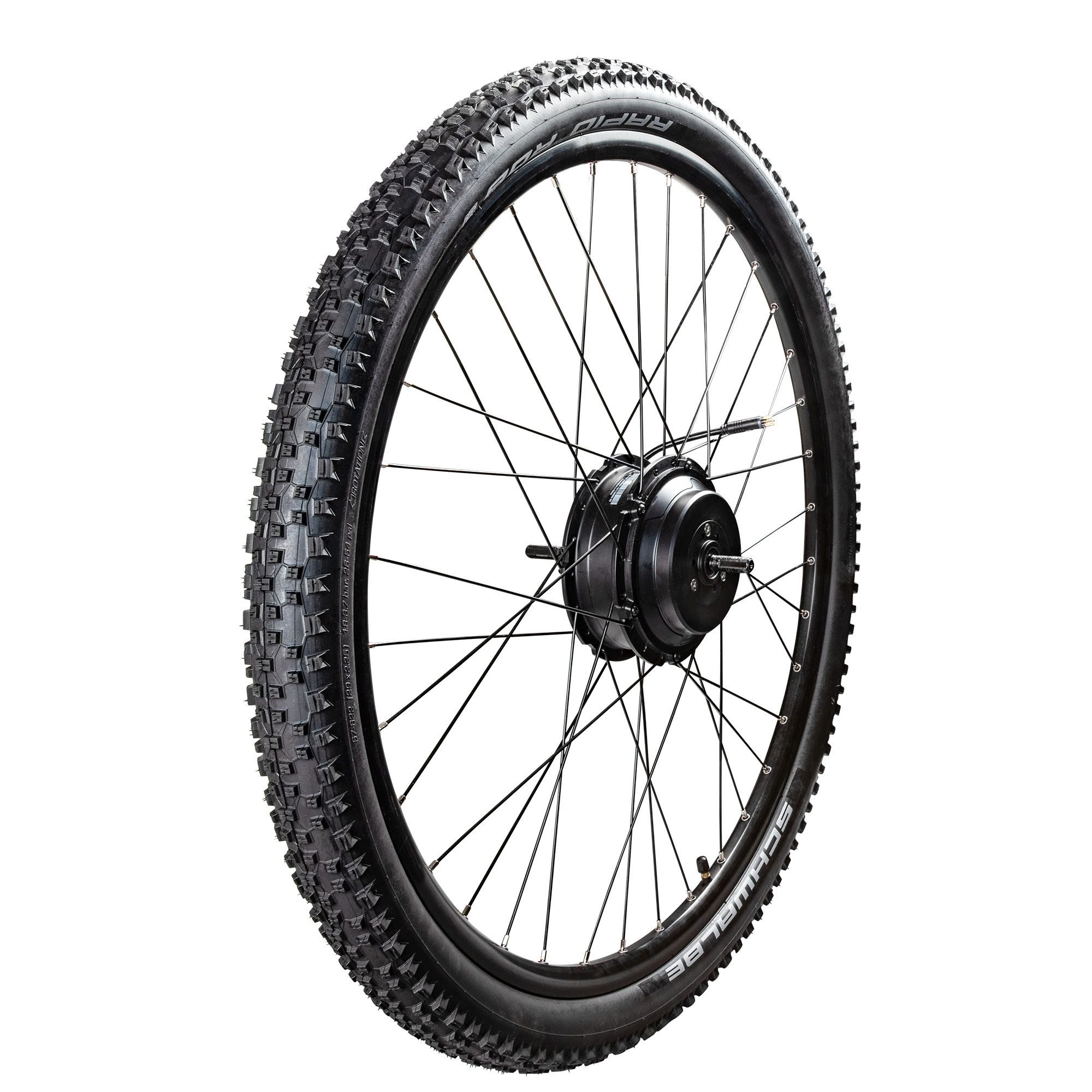 Zündapp Fahrrad-Laufrad Z808 (1 St., vormontiert), Komplettrad Hinterrad Fahrrad Felge mit Reifen 29" x 2,25" Motor UART