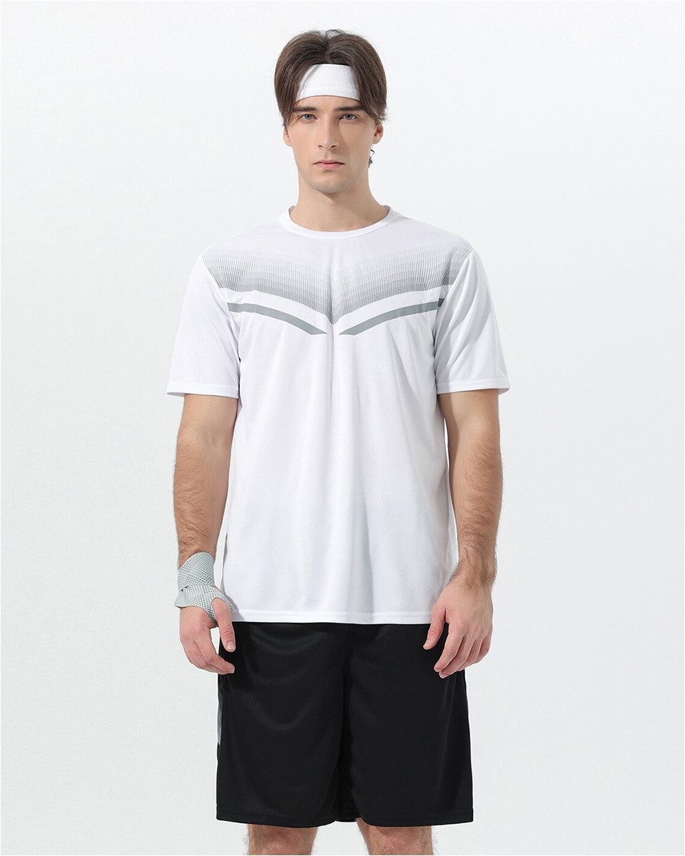 YOUTHUP Sportanzug, Trainingsanzug Herren Set T-Shirt und Kurze Hose Bequeme Passform