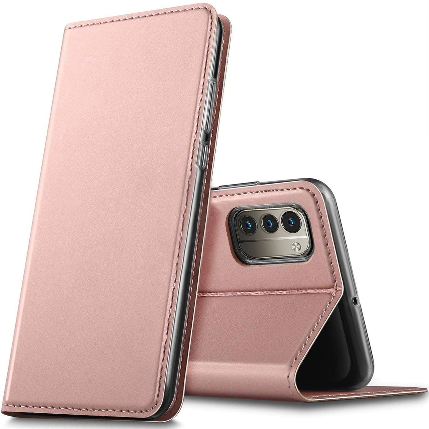 CoolGadget Handyhülle Magnet Case Handy Tasche für Nokia G11 / G21 6,52 Zoll, Hülle Klapphülle Ultra Slim Flip Cover für Nokia G11, G21 Schutzhülle
