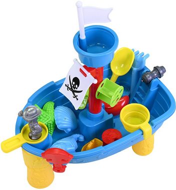 Knorrtoys® Spieltisch Sandtisch Piratenschiff