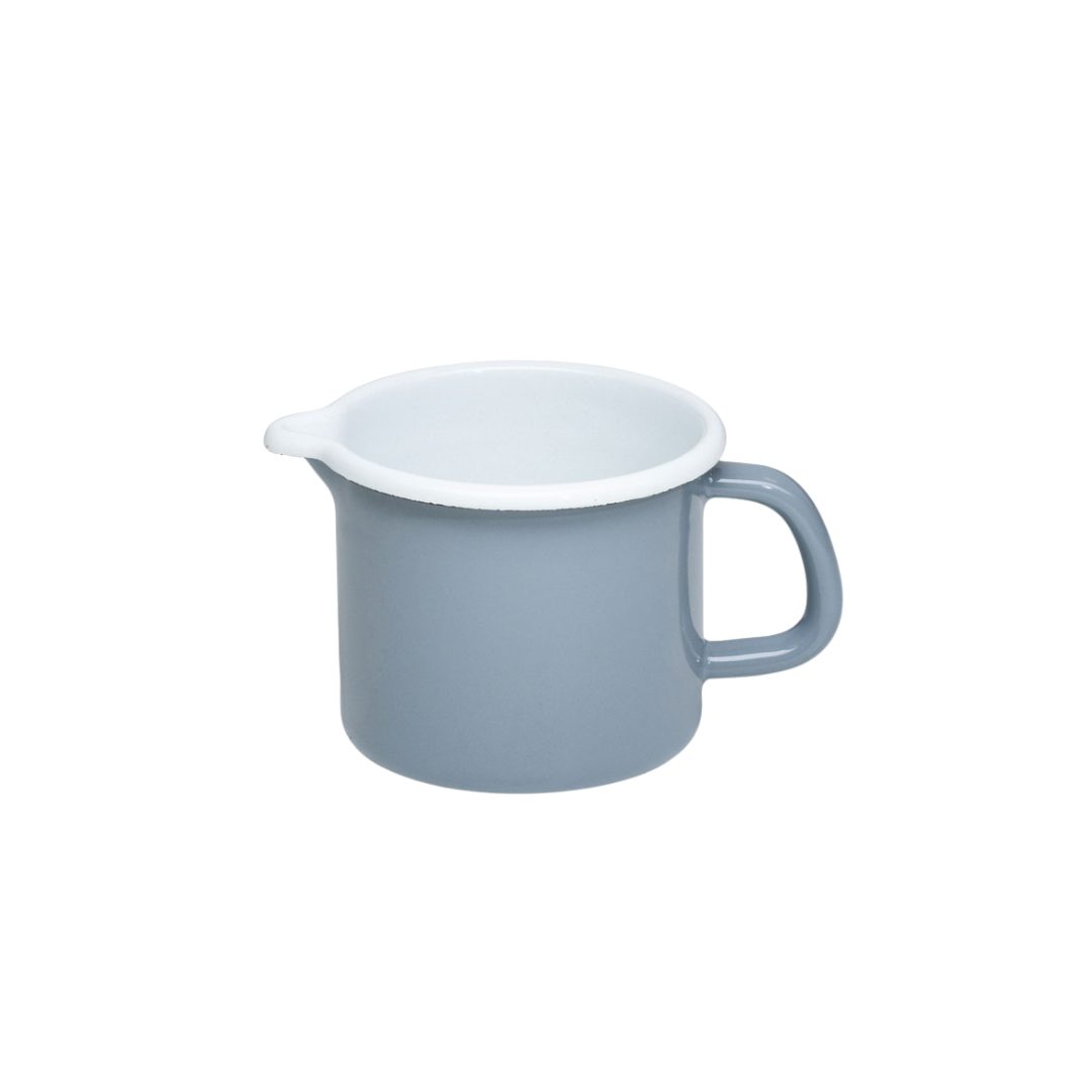 Riess Serviertopf Classic Pure Grey Schnabeltopf 1 l, Emaille