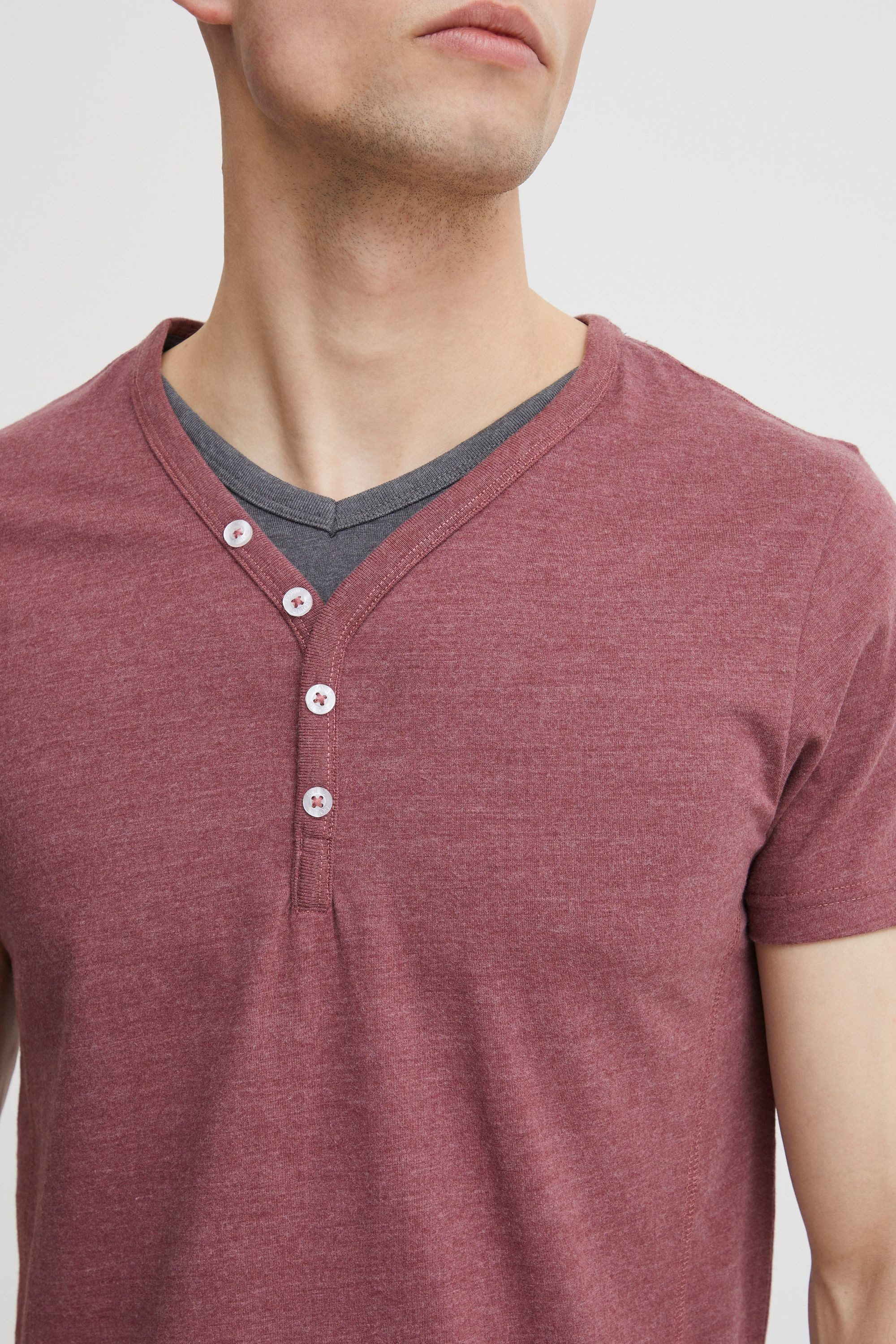 !Solid Layershirt SDDorian Kurzarmshirt im 2-in-1 Look günstig online kaufen