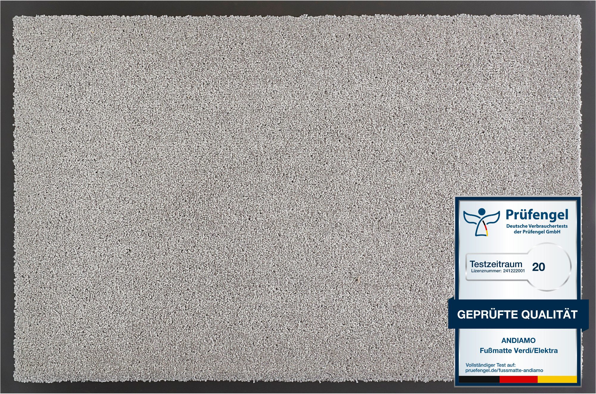 Andiamo Fußmatte Verdi, Made in Netherlands, rechteckig, Höhe: 6 mm, Schmutzfangmatte, Eingangsmatte, rutschfest, strapazierfähig