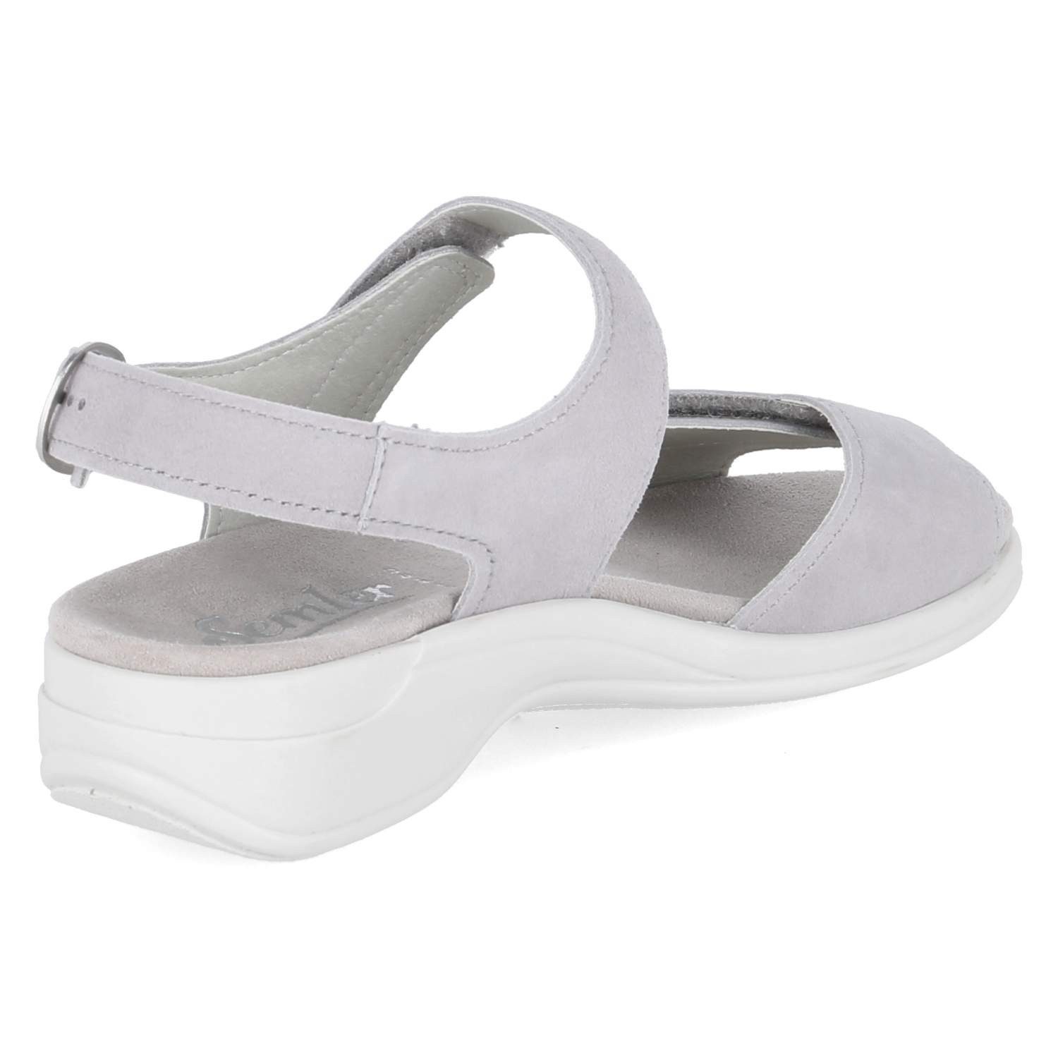 Semler Semler H1285042/015 SP Damen Rauleder grey Sandalette
