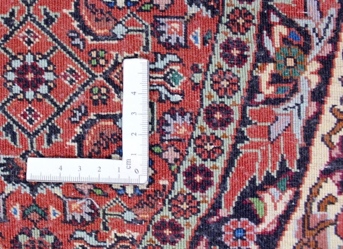 Höhe: Handgeknüpfter Tekab Nain Bidjar Orientteppich mm / rund, 15 201x199 Perserteppich, Trading, Orientteppich