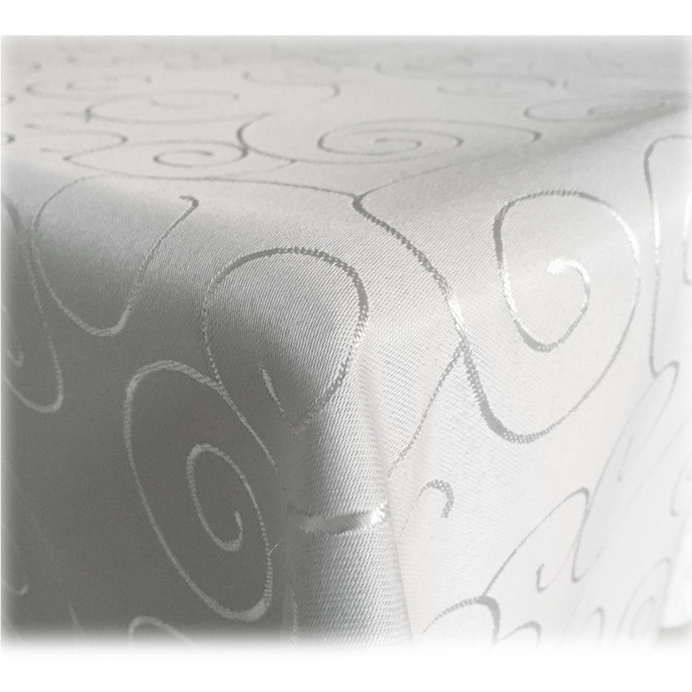 JEMIDI Tischdecke Tischdecke Ornamente Seidenglanz Edel günstig online kaufen