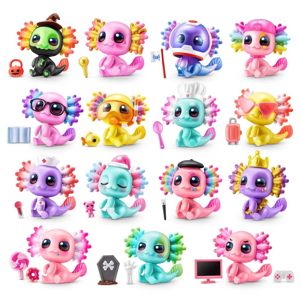 ZURU Spielfigur ZURU 77650 - 5 Surprise A-Lot-A Axolotls - Überraschung - 2er Set – Bild 2 von 5