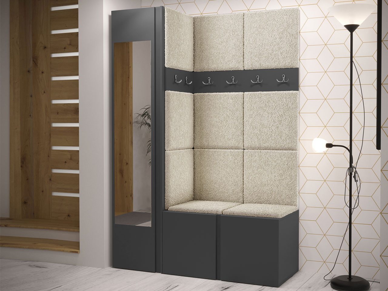 MIRJAN24 Garderoben-Set Orion X, (Komplett-Set, Schuhschrank, günstig online kaufen