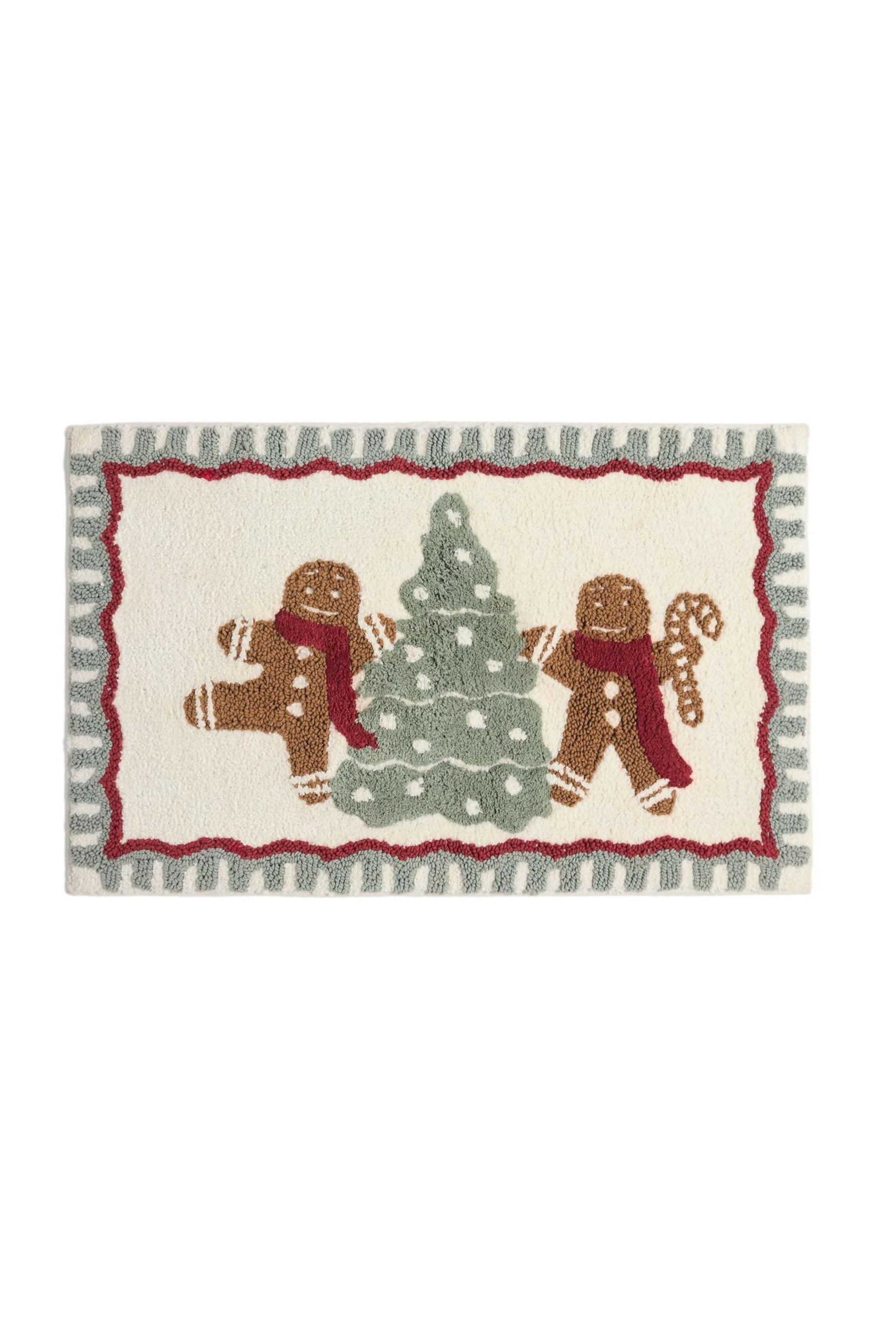 Next Badematte Badematte, Weihnachten/Lebkuchen, Höhe 80 mm, Baumwolle