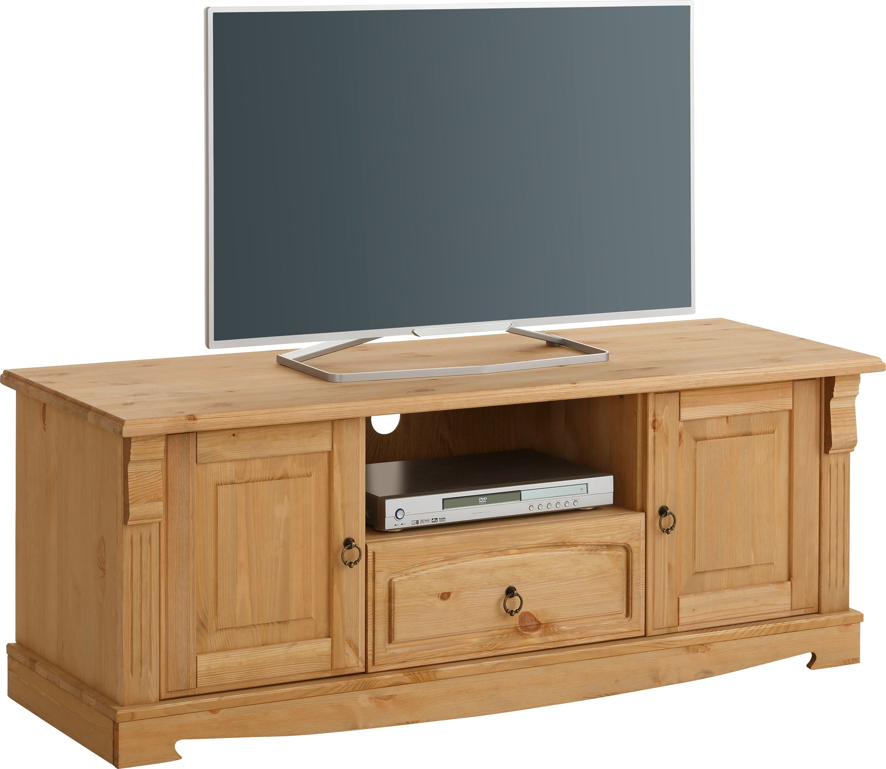 Home affaire Lowboard Anna (Gesamtmaße (B/T/H): ca. 140/44/50 cm), TV-Board günstig online kaufen