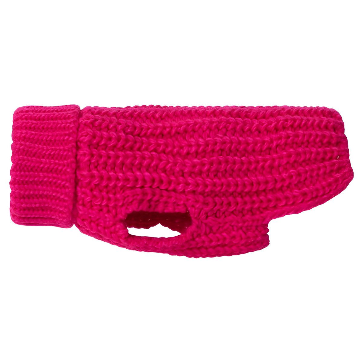PAIKKA Hundepullover Hunde Strickpullover "Knit Sweater" hot pink