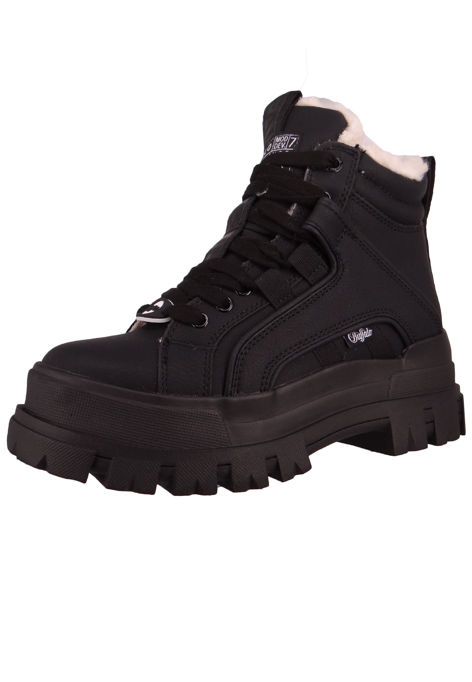 Buffalo 1622186 Aspha NC Mid Warm Vegan Black Stiefelette günstig online kaufen