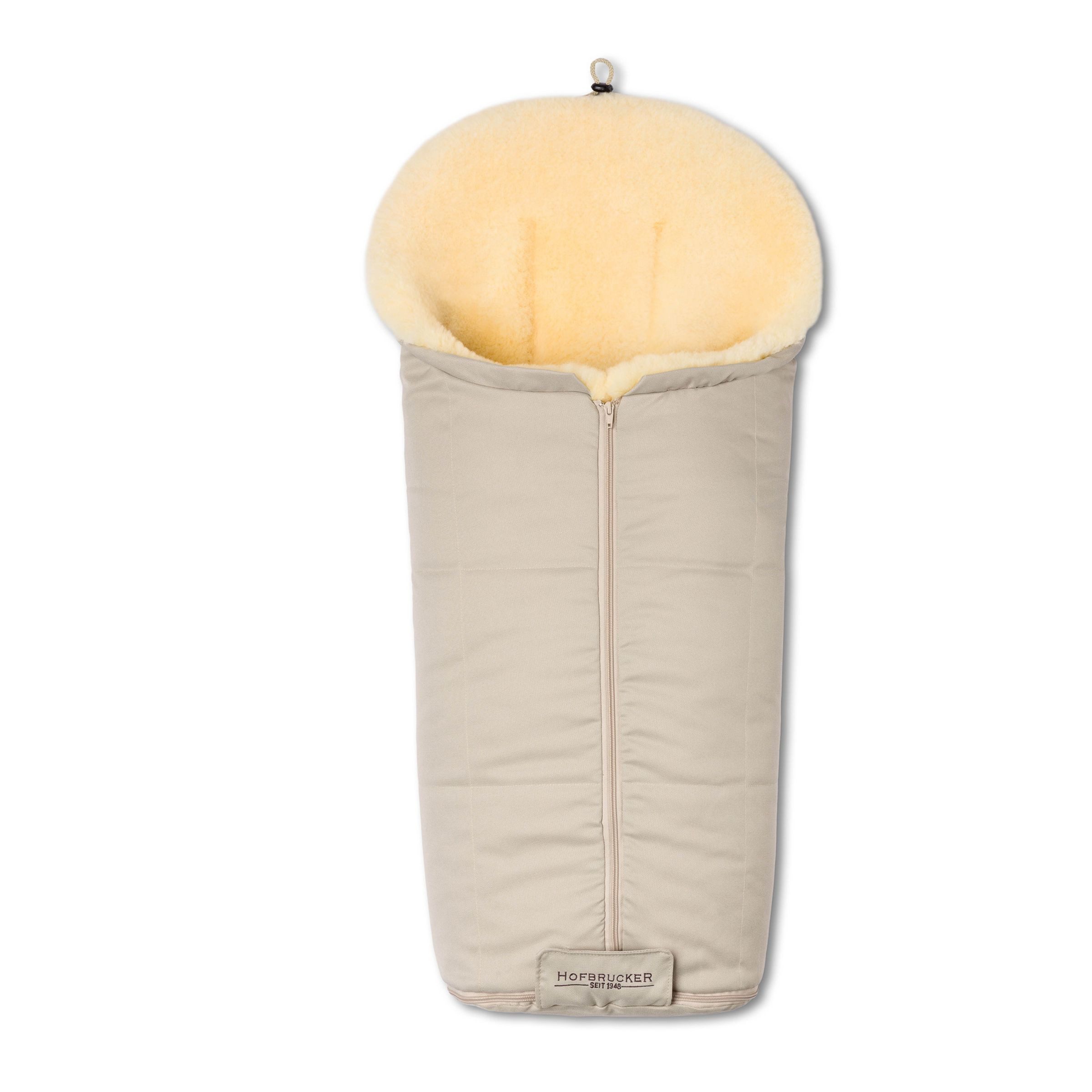 Fußsack Lammfell-Fußsack Iglu für Kinderwagen und Buggy