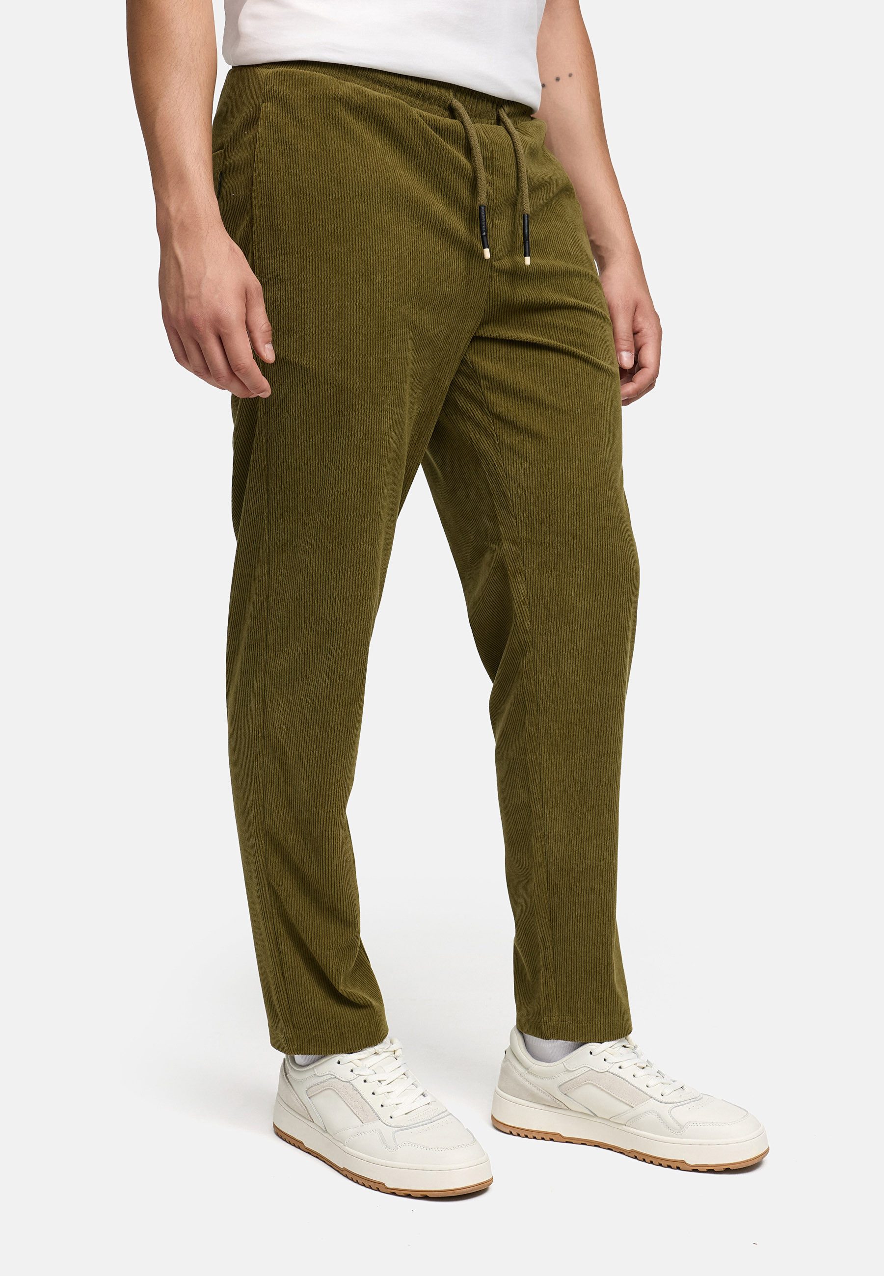 Indicode Chinohose Herren INNemoto Pants Chino Hose Herrenhose mit elastischem Komfortbund