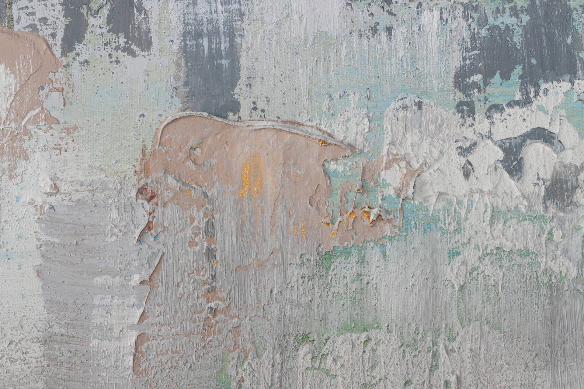 120x60 100% Wandbild Gemälde HANDGEMALT Mirage Wohnzimmer cm, KUNSTLOFT Leinwandbild