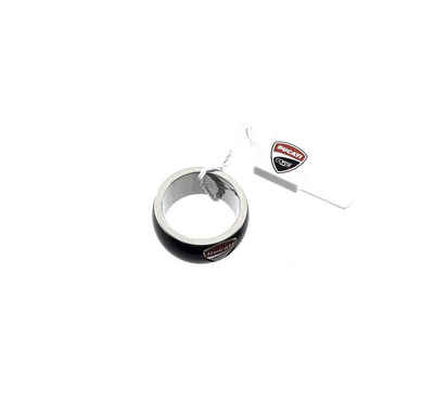 DUCATI CORSE Fingerring Ducati Ring schwarz beschichtet Fingerring 2cm