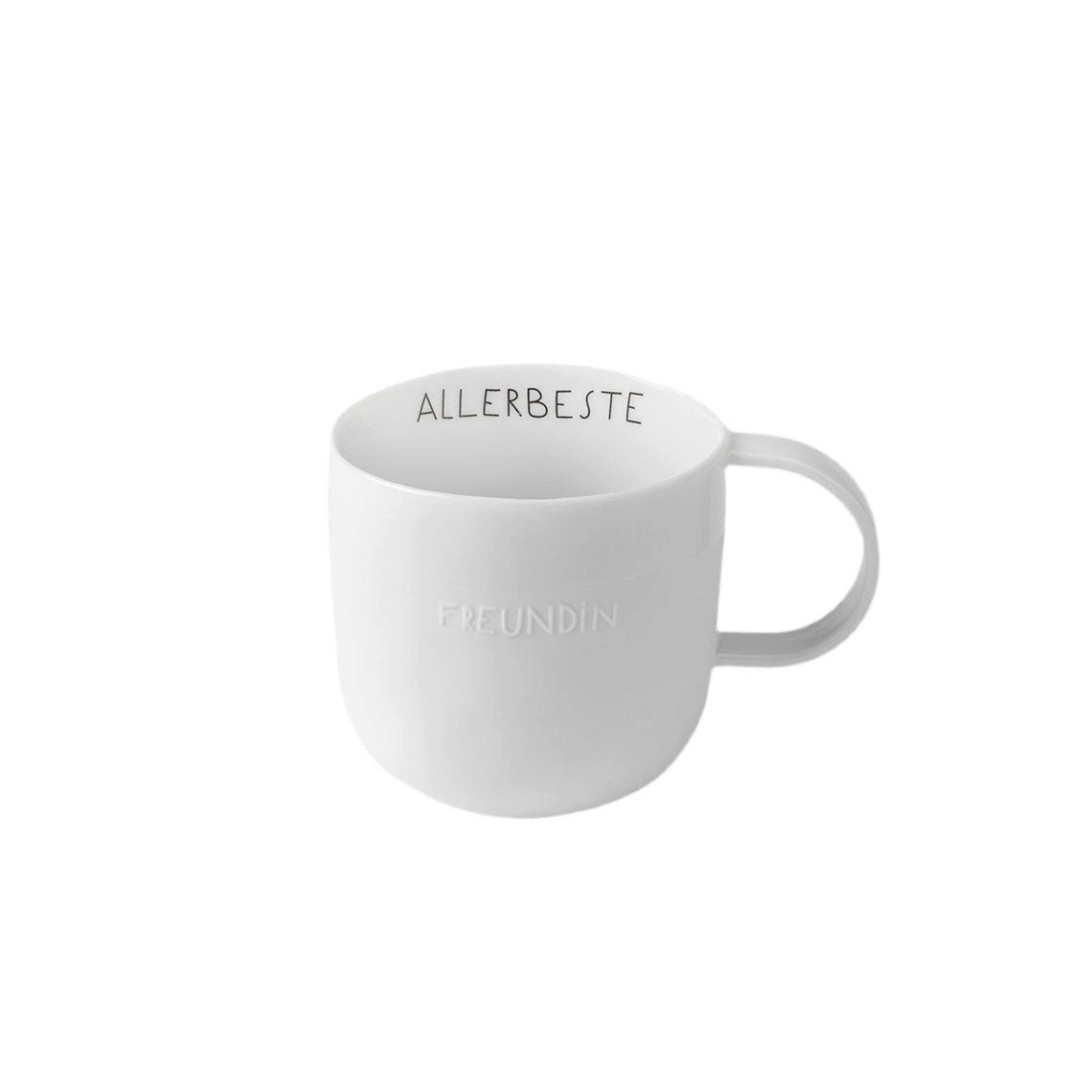 Räder Design Tasse Tasse aus Porzellan " Allerbeste Freundin " von räder design Freundsch