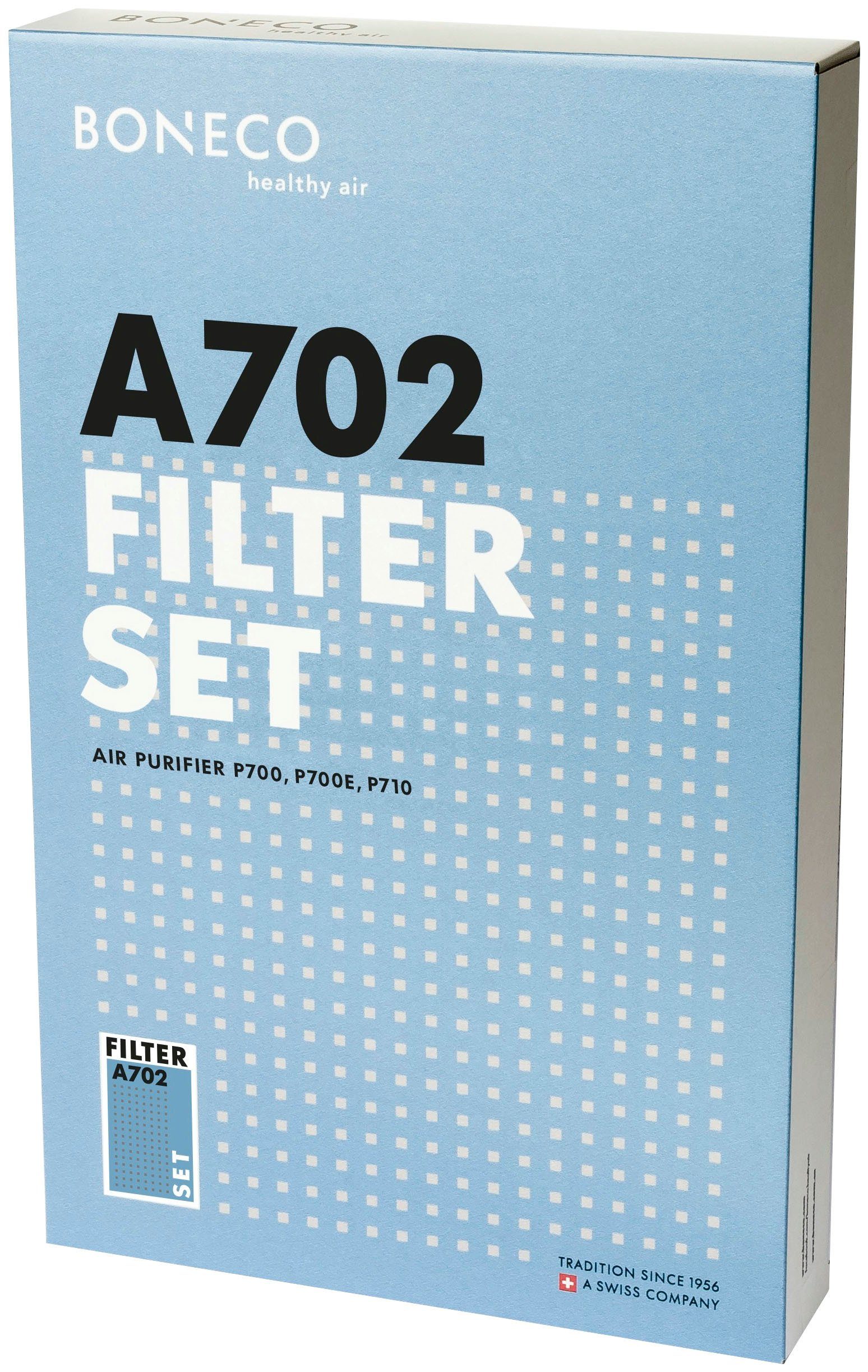 A702, 2 für Zubehör Kombifilter Luftreiniger Partikelfilter Stk. Boneco P700,