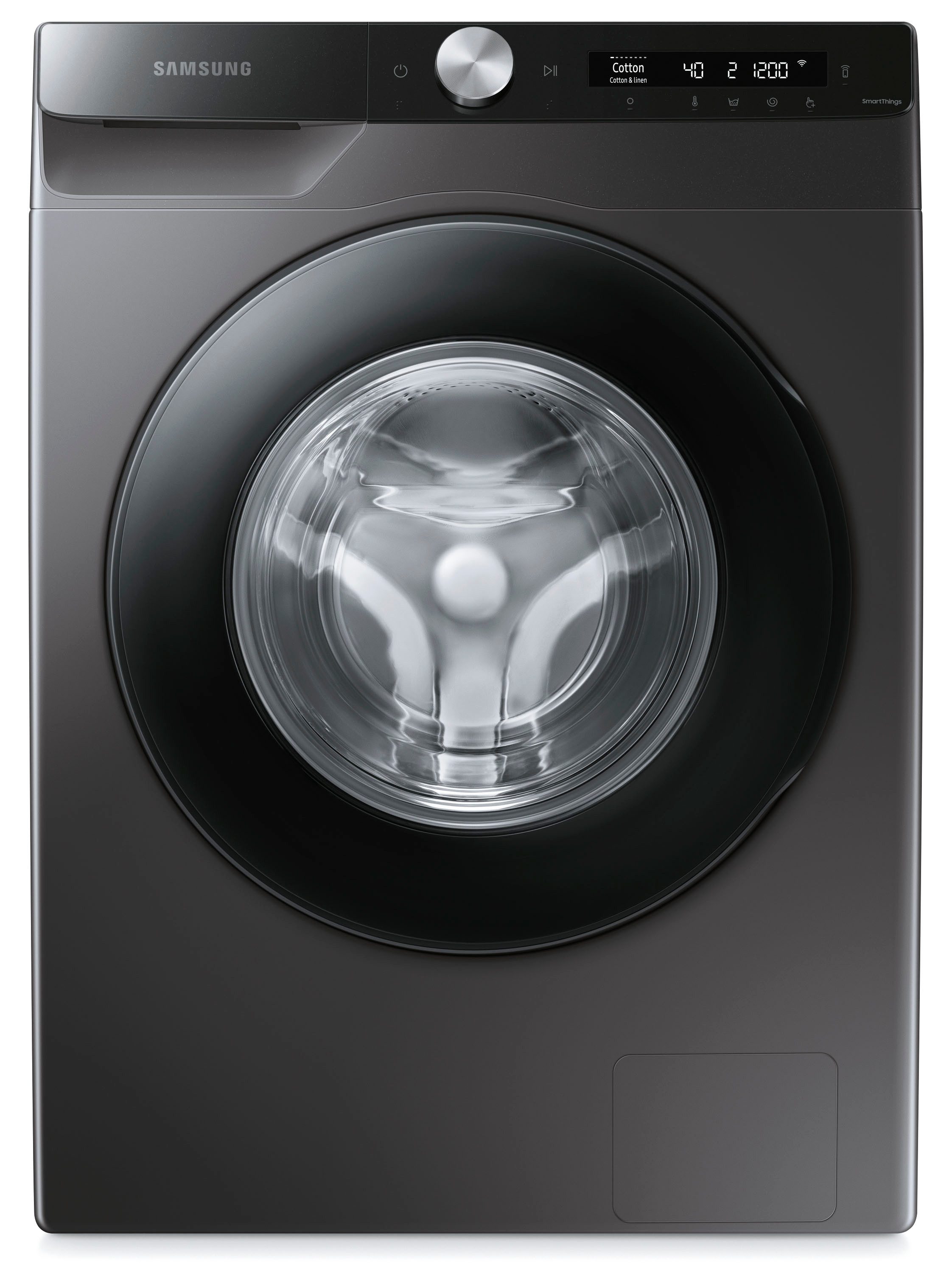 Samsung Waschmaschine WW5300T INOX WW80T534AAXAS2, 8 kg, 1400 U/min, WiFi SmartControl