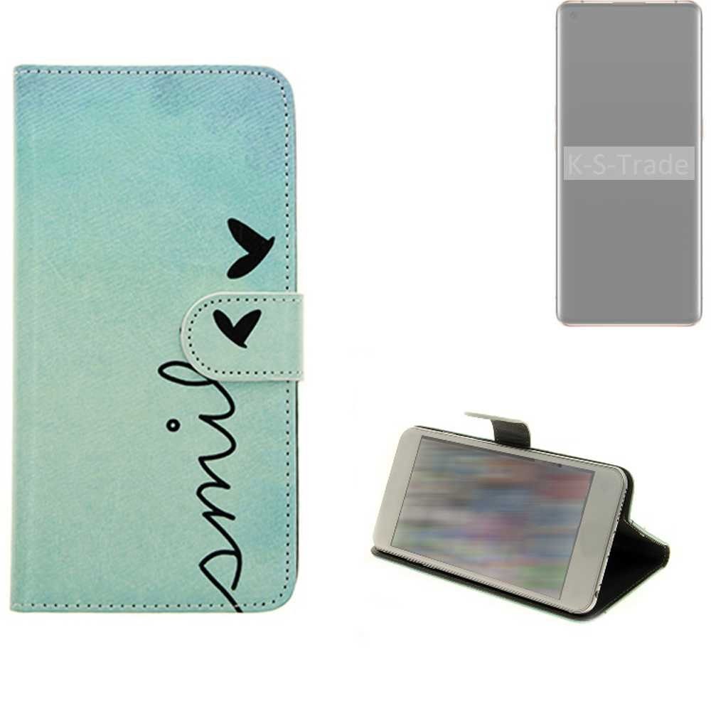 K-S-Trade Handyhülle für Oppo Find X2 Pro, Schutz Hülle Handy Hülle Hülle Handyhülle cover bookstyle Etui