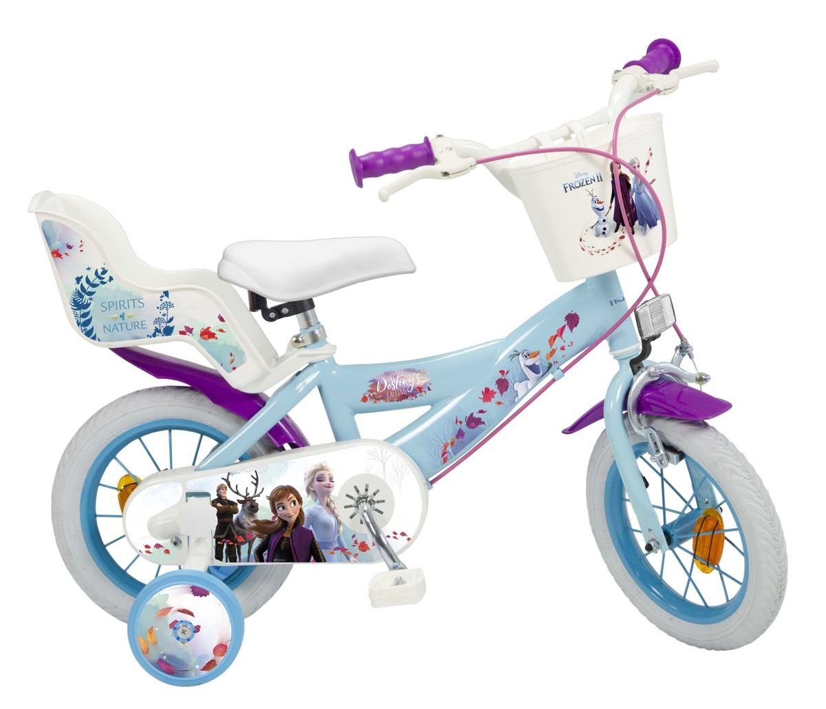 12 Zoll Mädchenfahrrad Kinderfahrrad Fahrrad Frozen Disney Eiskönigin Bike Rad 