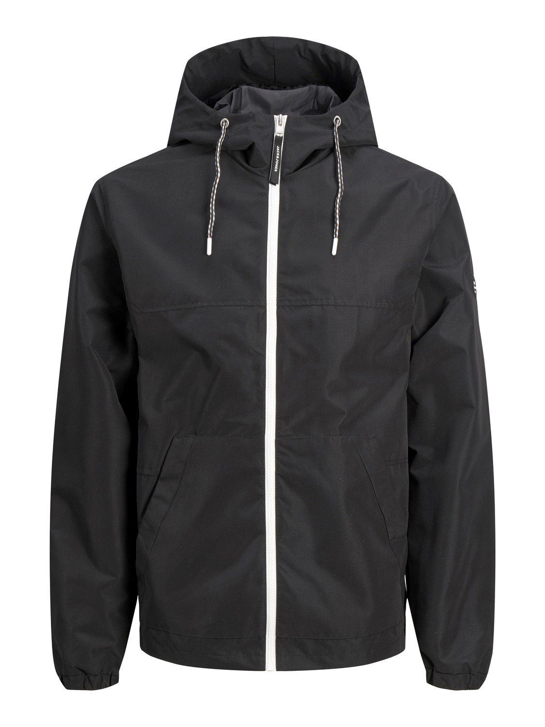 Jack & Jones Windbreaker Jacke Luke Langarmjacke mit Kapuze und Taschen (1-St)