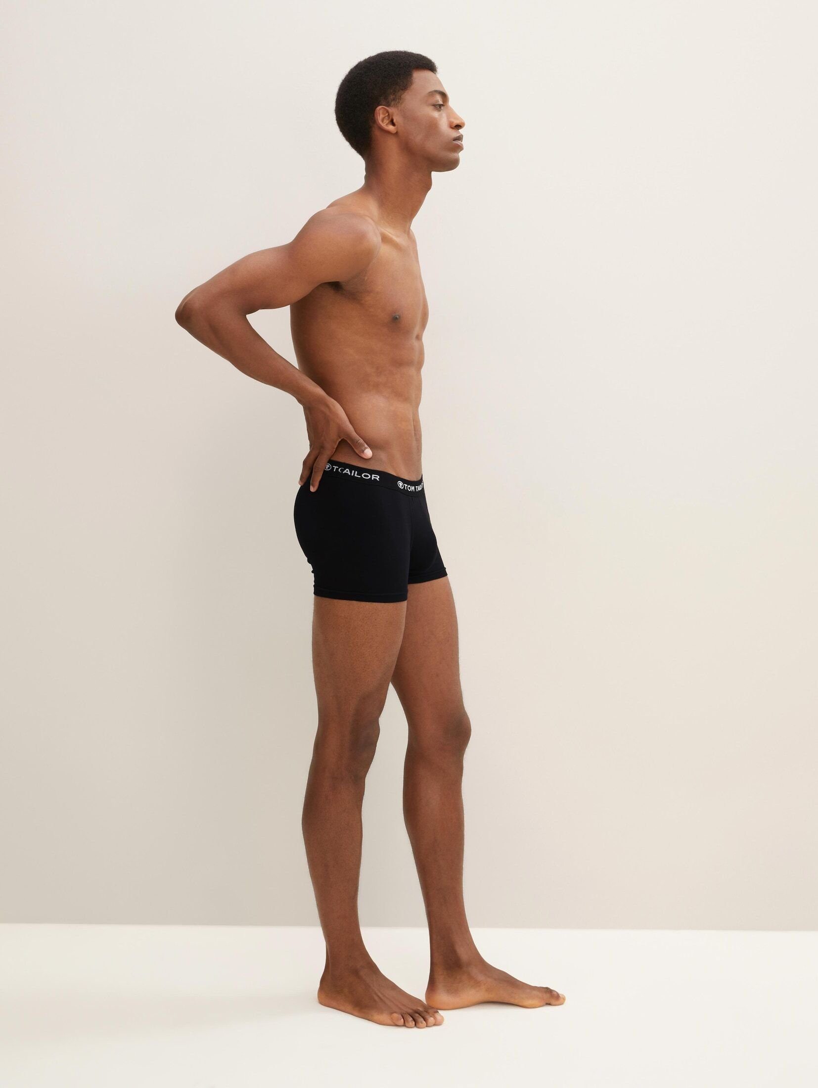 TOM TAILOR Boxershorts Unterwäsche (im 3er Pack) Kurze Boxershorts im 3er-Pack