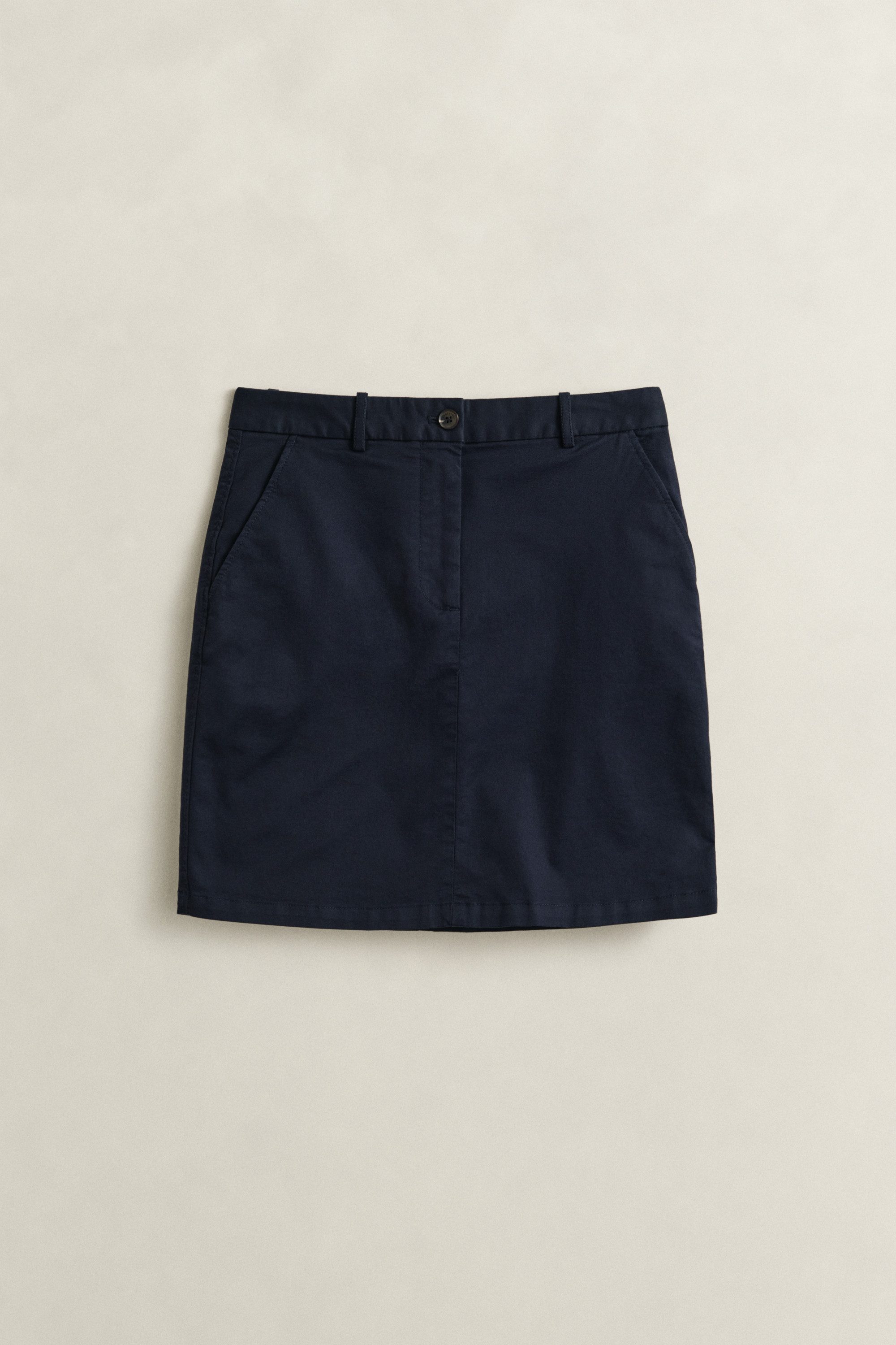 Gant Bleistiftrock CHINO Regular fit mit praktischen Taschen