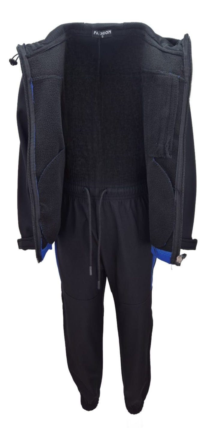 Hessis Regenanzug Moderner Softshell Anzug – JW1 (Set, 2-tlg., Jacke mit Hose), Softshell Regen Jacke und Hose, für Kinder