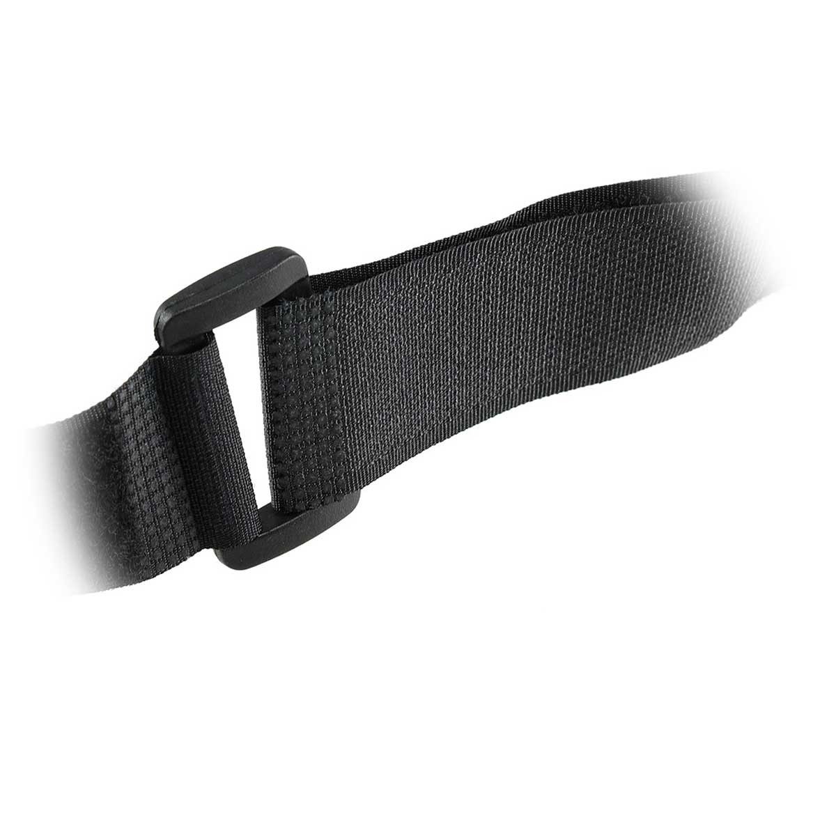 ChiliTec Klettband Klettband mit Öse, 5er Pack 80x3cm, schwarz