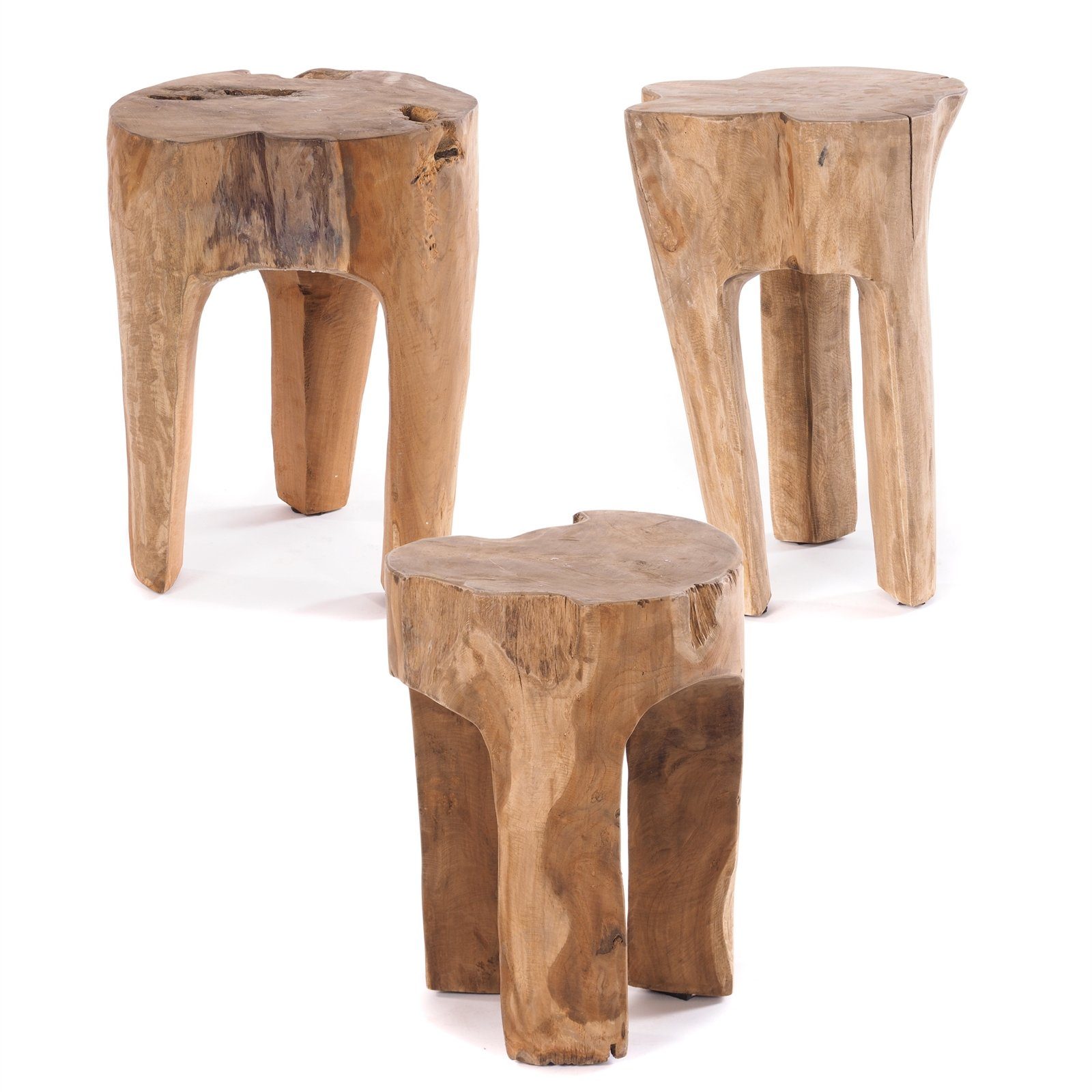 DESIGN DELIGHTS Hocker BAUMSTAMM HOCKER "LOG", 41x29 cm (HxB), natur, Sitzh günstig online kaufen