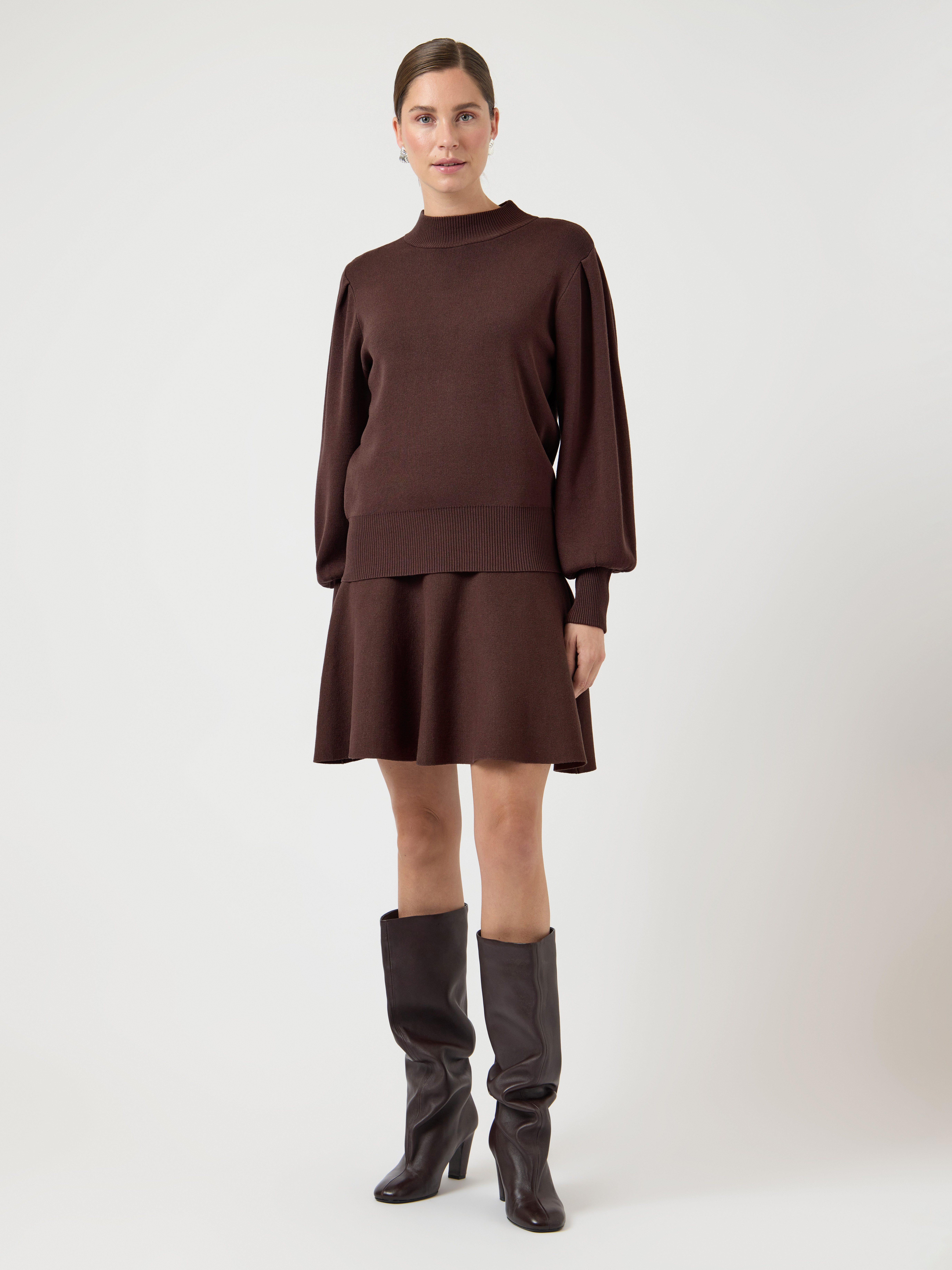 Y.A.S Minirock YASFONNY HW KNIT SKIRT S. NOOS