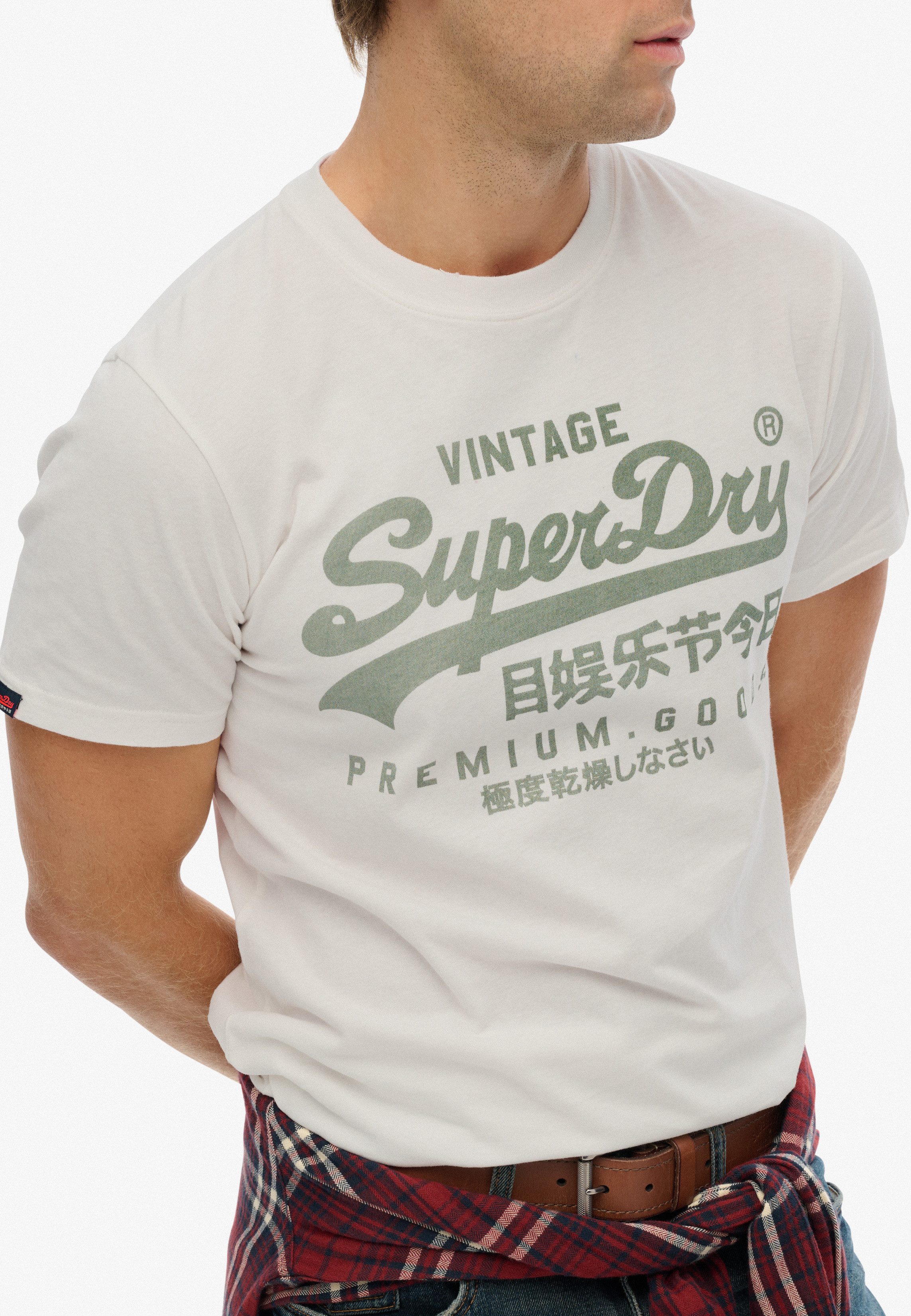 Superdry Rundhalsshirt VL CLASSIC TEE günstig online kaufen