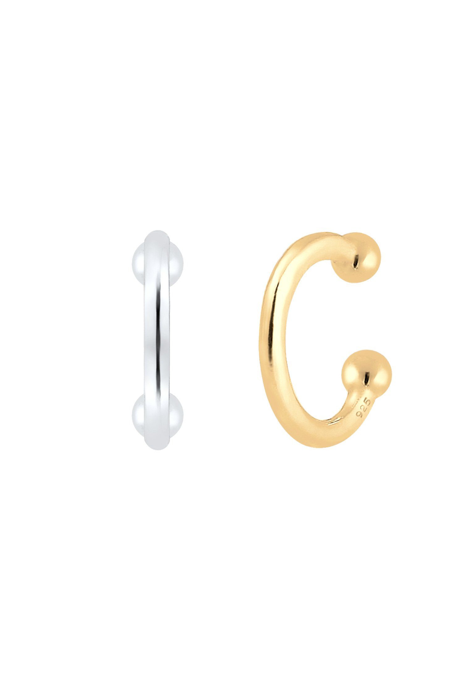 Elli Paar Ohrhaken Earcuff Set Bicolor günstig online kaufen