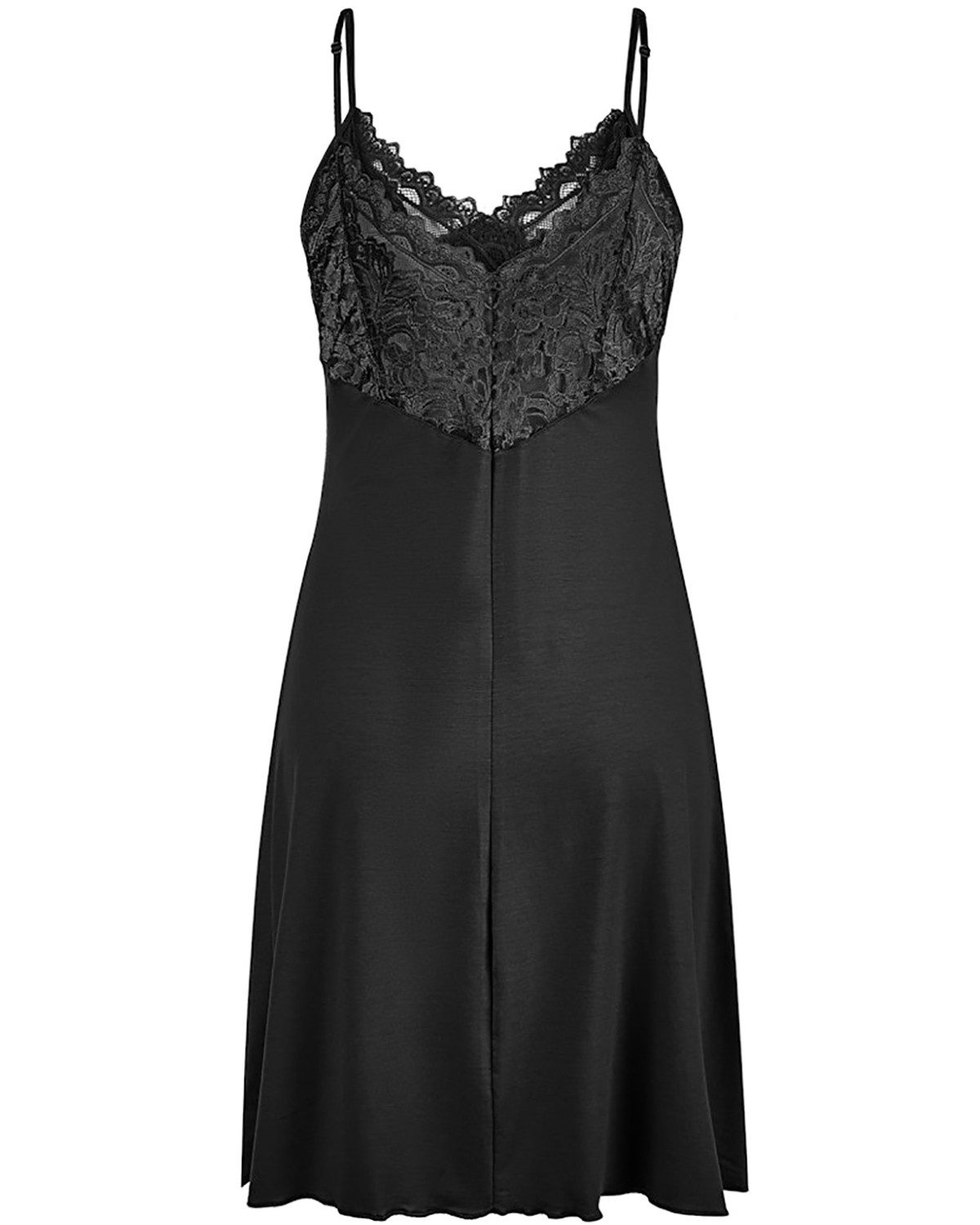 Nina Von C. Negligé Hemdrock 90cm 26421256, Schwarz – Bild 4 von 5