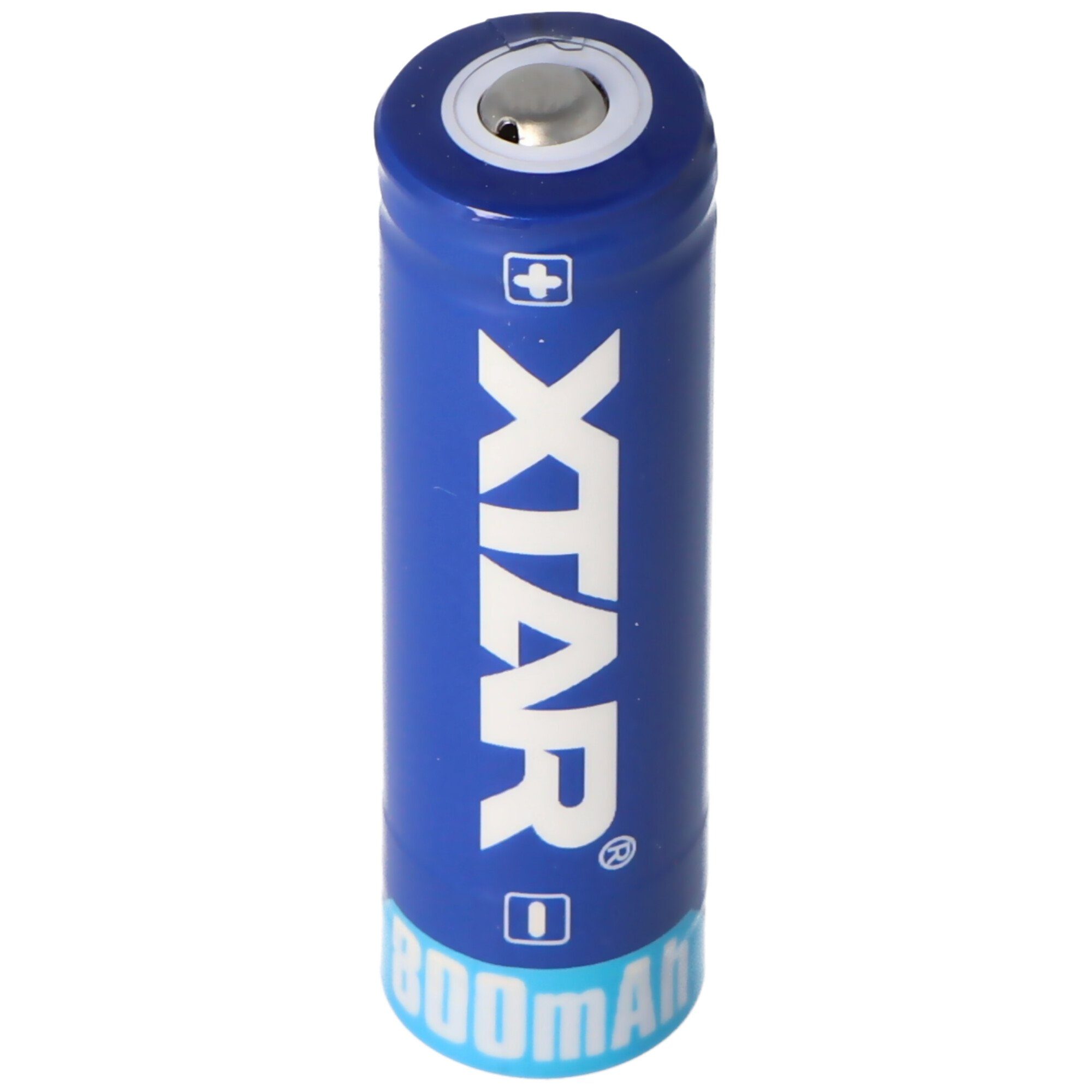 XTAR Xtar 14500 - 800 mAh 3,6 V bis 3,7 Volt geschützter Li-Ion-Akku 50,5x Akku 800 mAh (3,7 V)