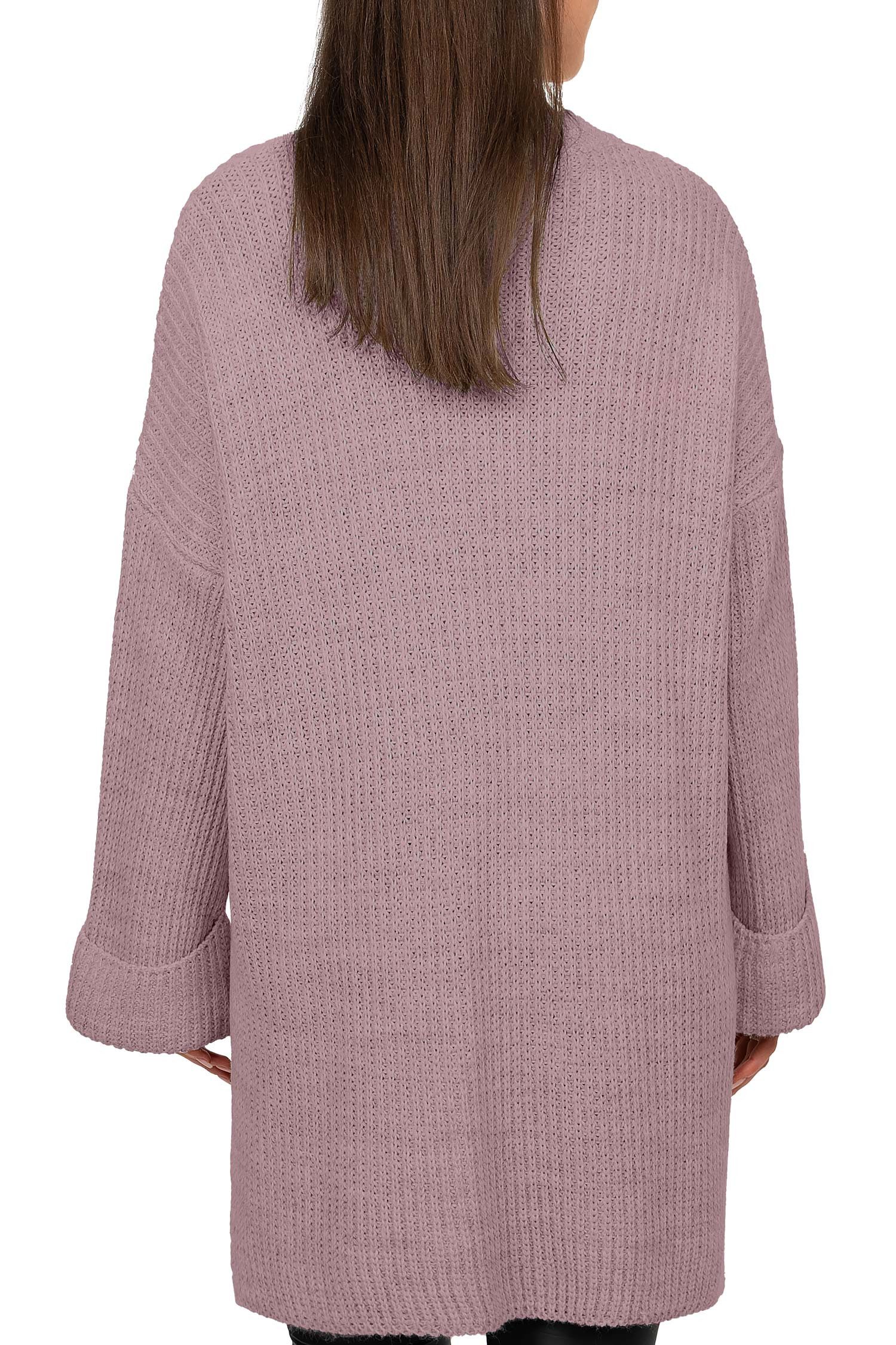 Reichstadt Strickpullover Gemütlicher Oversized Pullover 25RSW067 (1-tlg) W günstig online kaufen