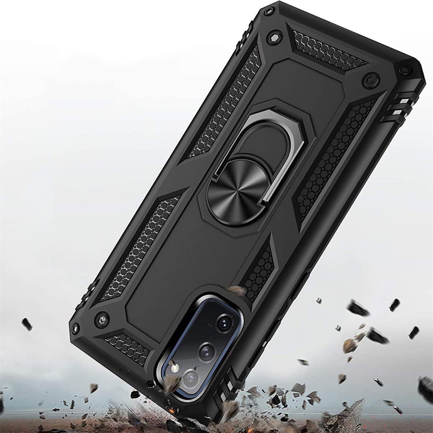 CoolGadget Handyhülle Armor Shield Case für Samsung Galaxy S20 FE 6,5 Zoll, Outdoor Cover mit Magnet Ringhalterung Handy Hülle für Samsung S20 FE – Bild 5 von 5
