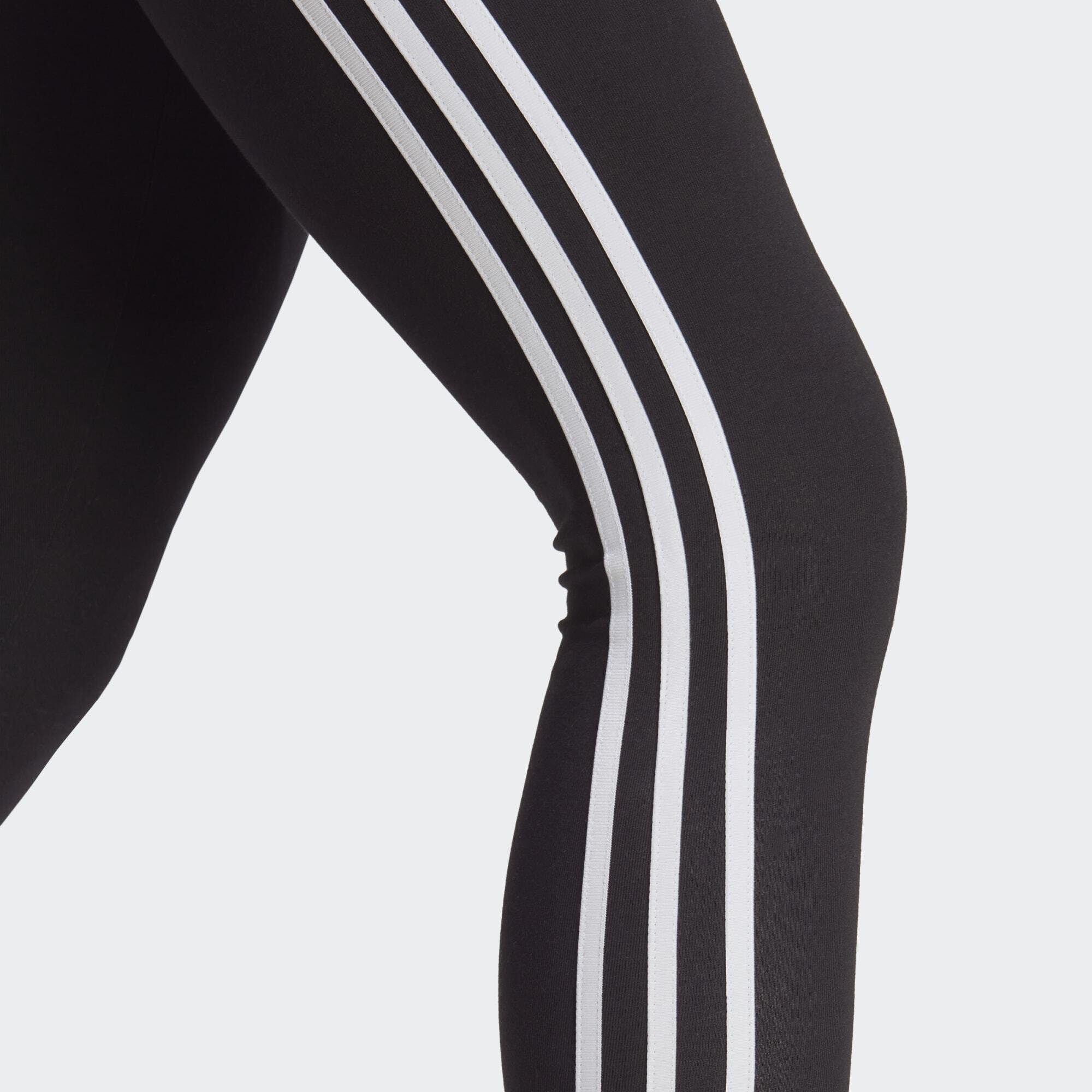 Leggings FUTURE LEGGINGS schwarz ICONS Sportswear adidas 3-STREIFEN weiß /