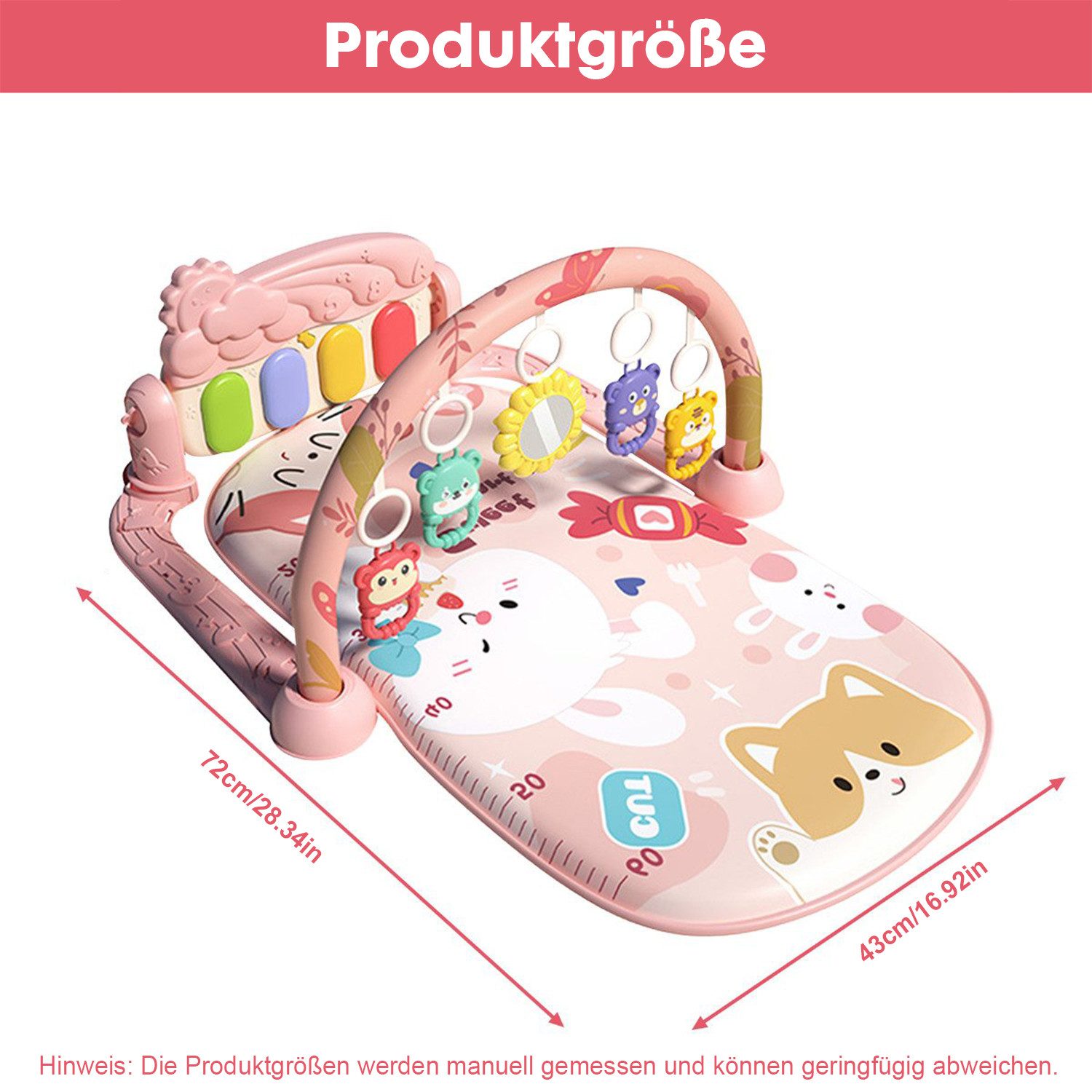 Comfy Mate Spielbogen Baby Musik-Spieldecke Baby günstig online kaufen
